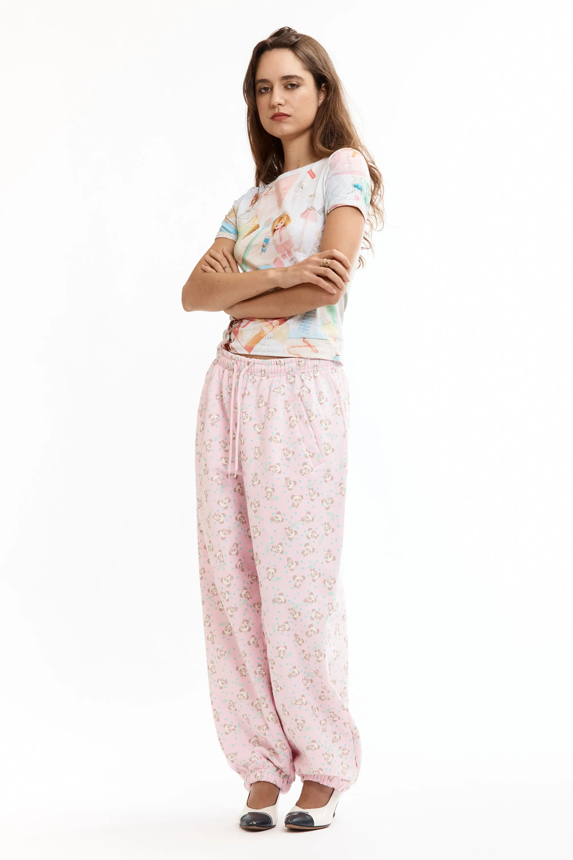 PINK PANDA JOGGERS sold by Perks And Mini Pty Ltd (P.A.M.) product image thumbnail 4