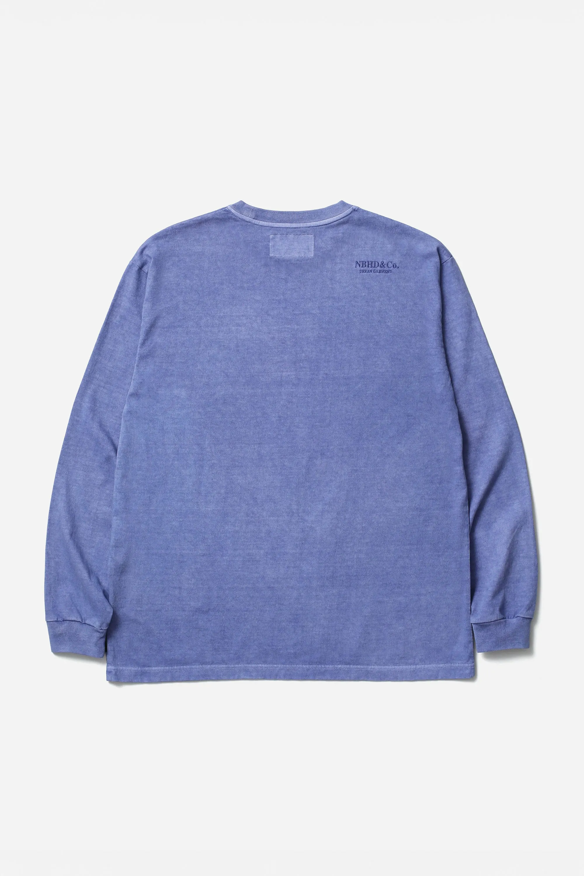 SS26 NH PIGMENT DYED CREWNECK LS BLUE sold by Perks And Mini Pty Ltd (P.A.M.) product image thumbnail 2