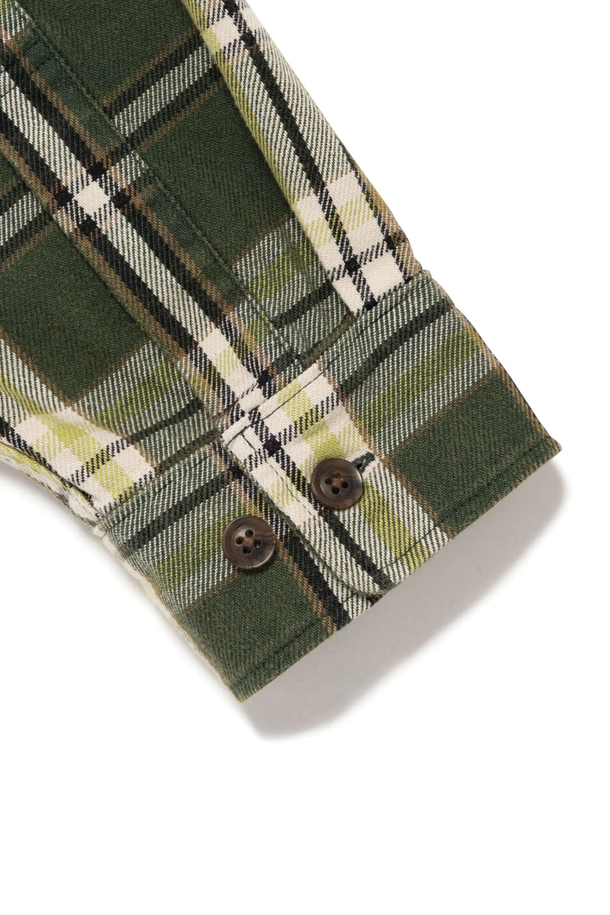 CHECK SHIRT GREEN sold by Perks And Mini Pty Ltd (P.A.M.) product image thumbnail 5