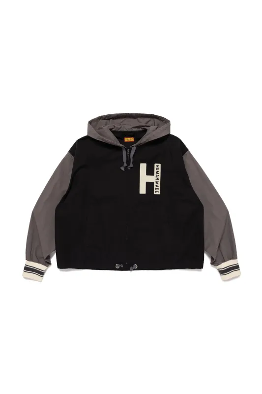 HOODED JACKET BLACK made by Human Made