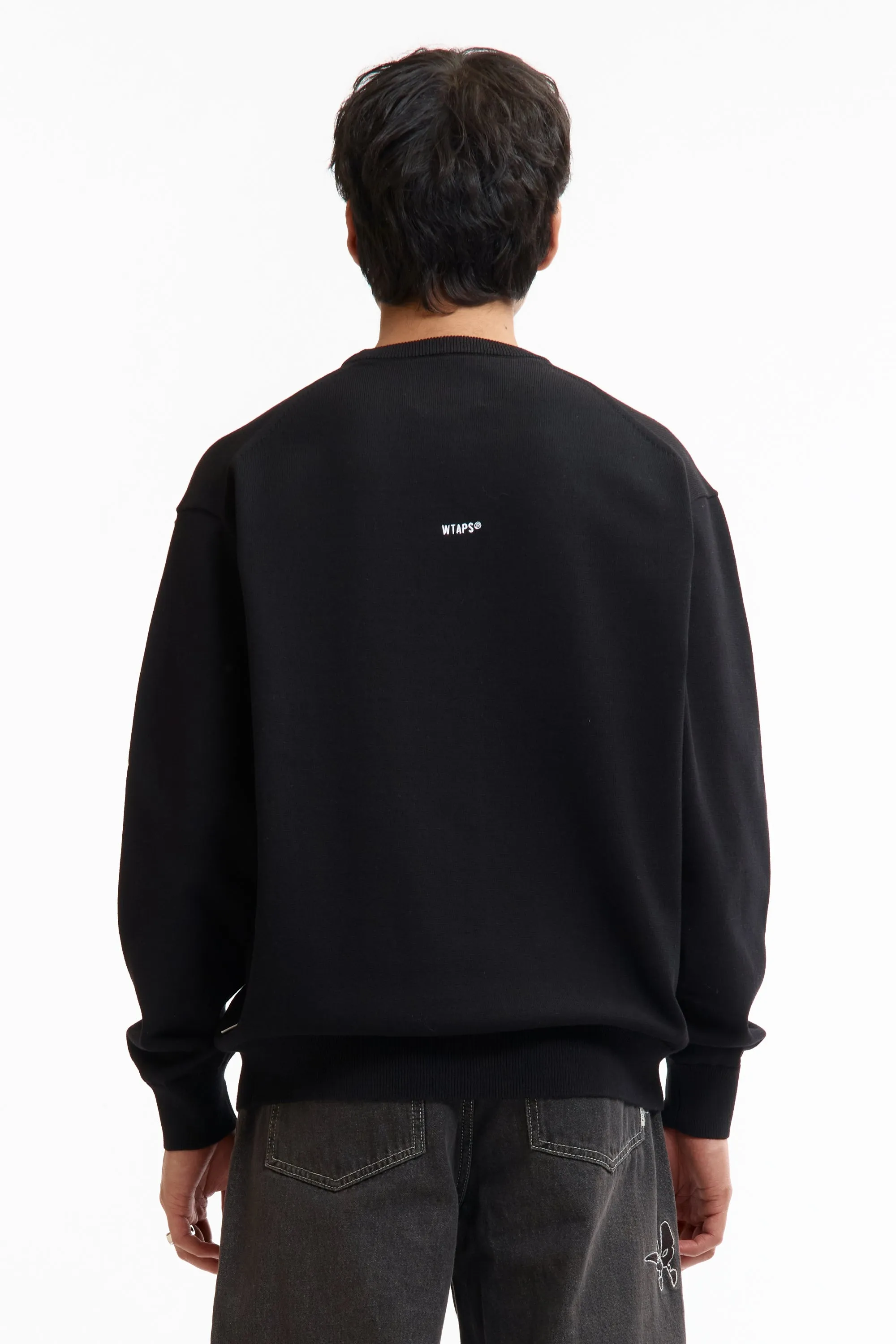 CREW NECK AFA SWEATER BLACK sold by Perks And Mini Pty Ltd (P.A.M.) product image thumbnail 4