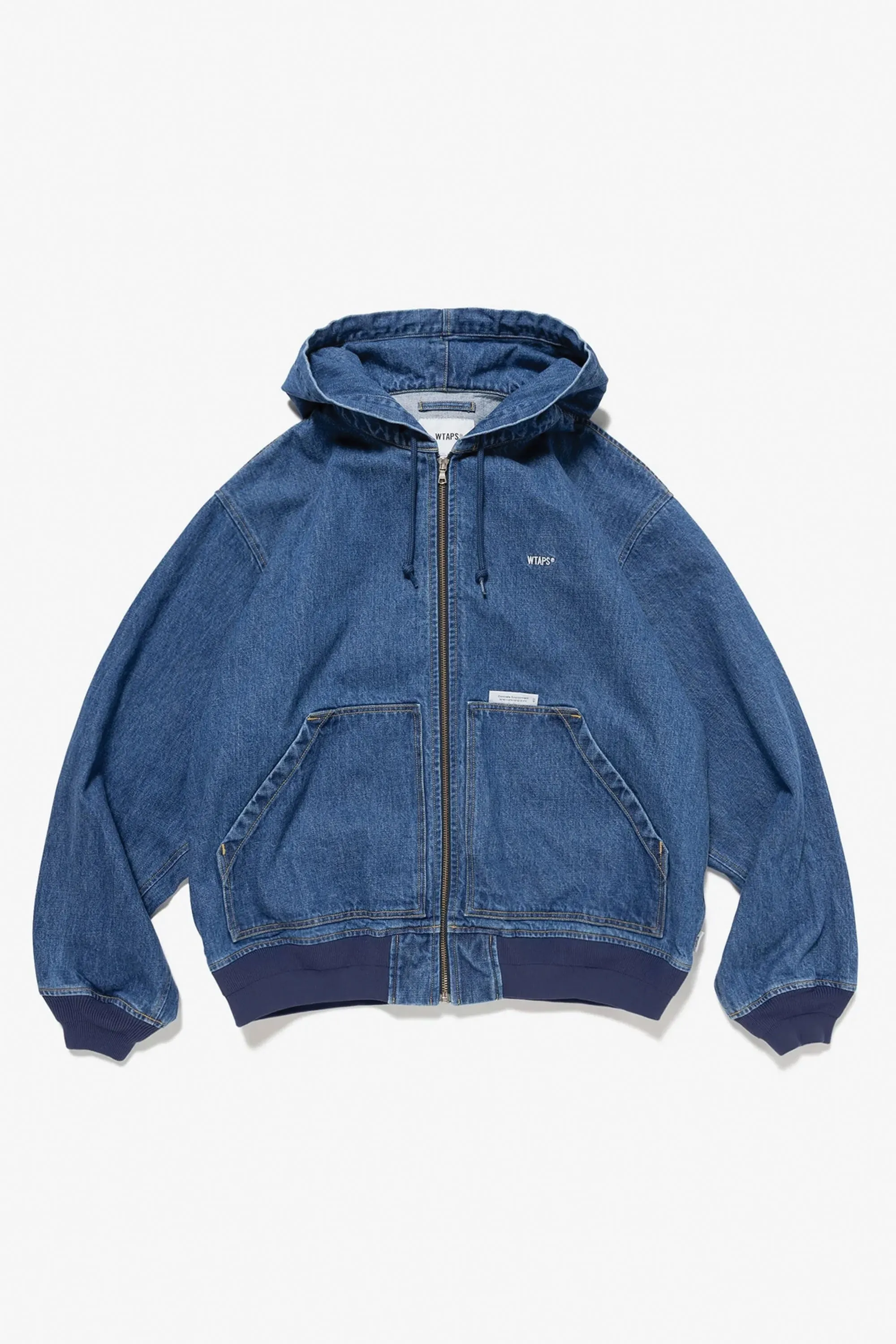 SS26 DENIM COTTON DOOM JACKET INDIGO sold by Perks And Mini Pty Ltd (P.A.M.) product image thumbnail 5