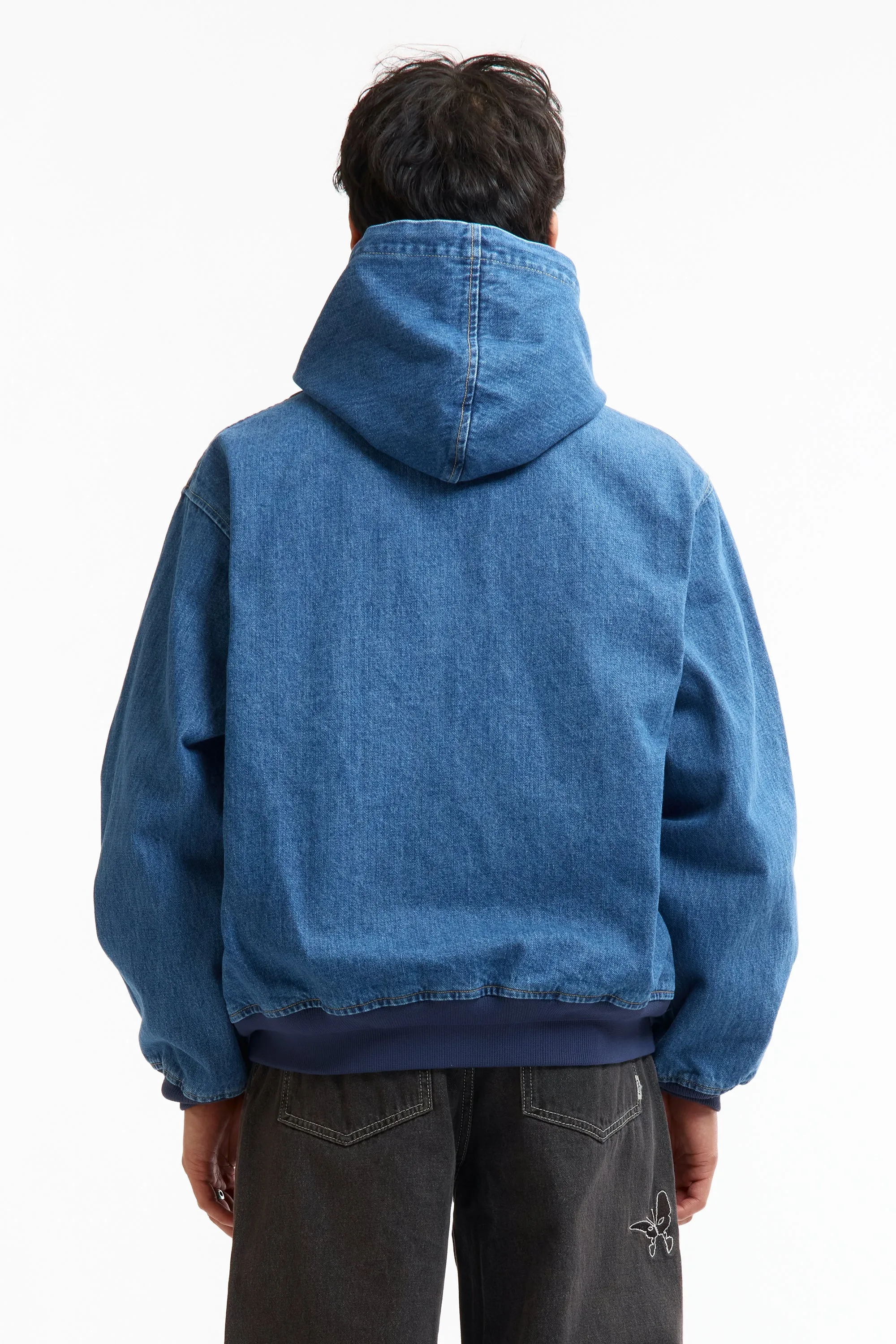 SS26 DENIM COTTON DOOM JACKET INDIGO sold by Perks And Mini Pty Ltd (P.A.M.) product image thumbnail 4