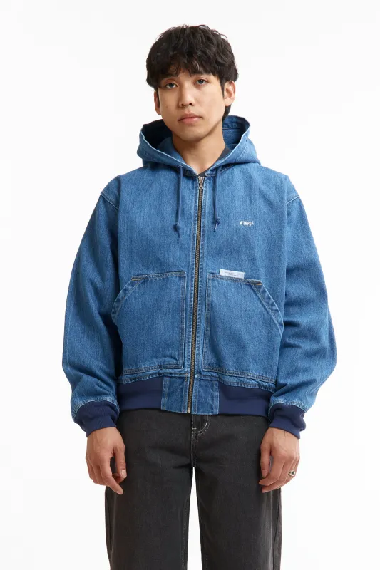 SS26 DENIM COTTON DOOM JACKET INDIGO made by WTAPS