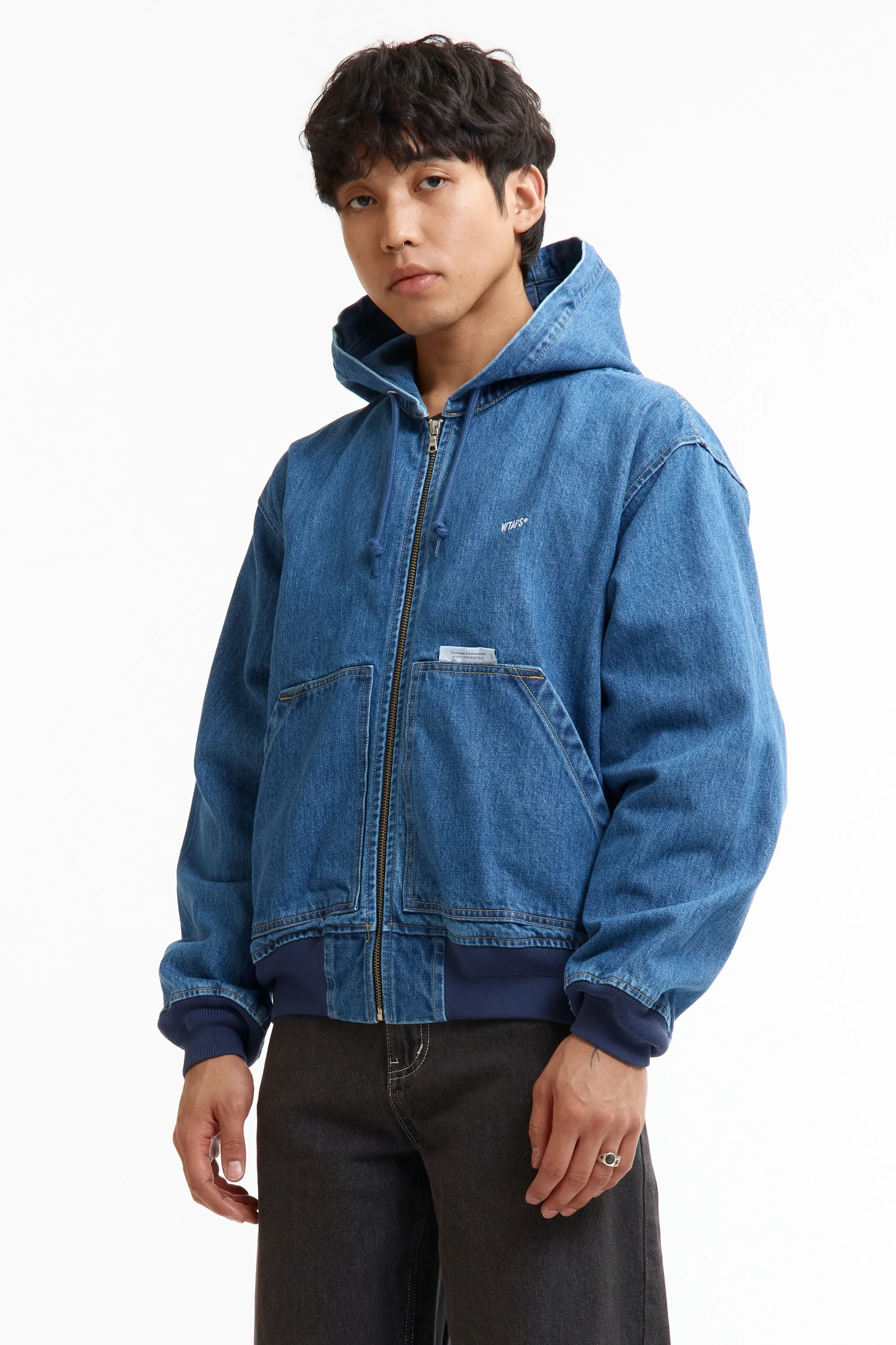 SS26 DENIM COTTON DOOM JACKET INDIGO sold by Perks And Mini Pty Ltd (P.A.M.) product image thumbnail 2