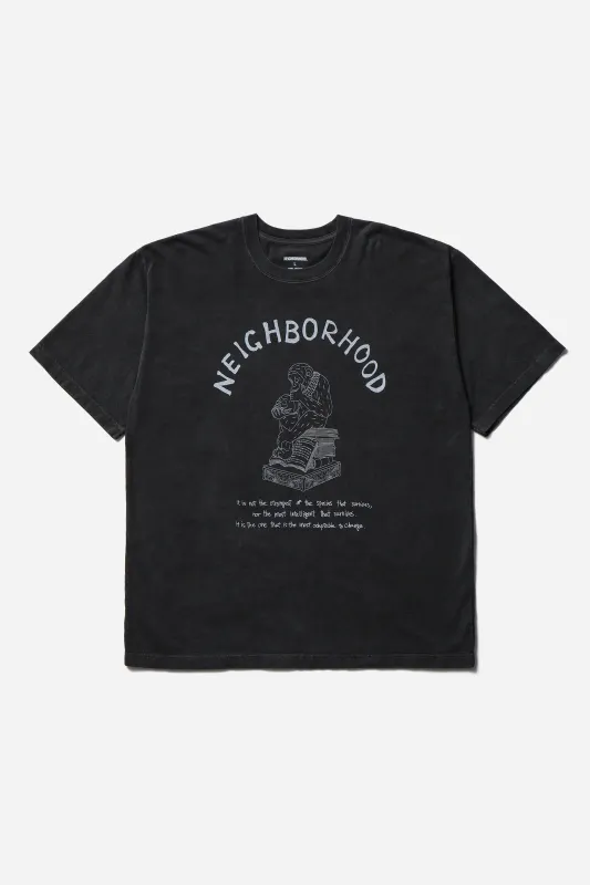 SS26 NH . TEE SS-11 BLACK made by Neighborhood
