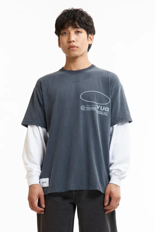 SS26 SLDR LS COTTON GREY made by WTAPS