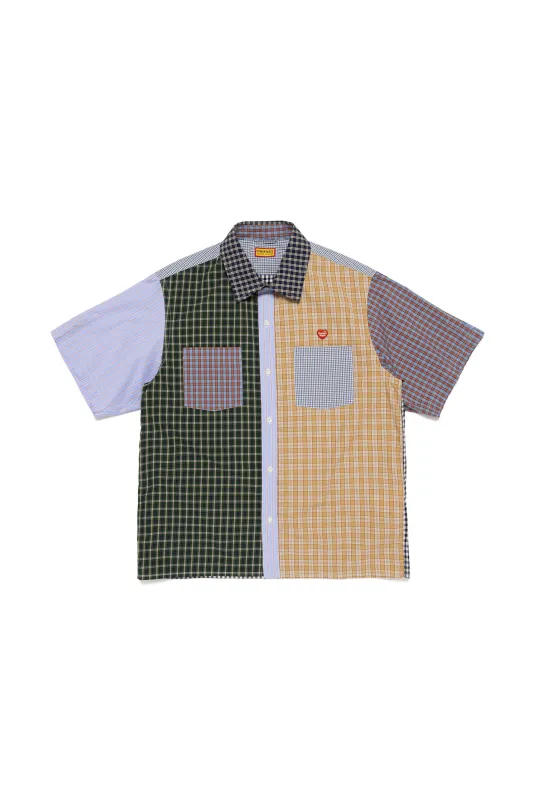CRAZY CHECK SHIRT BLUE made by Human Made