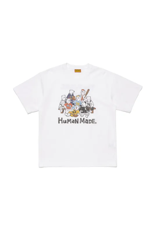GRAPHIC T-SHIRT 9 WHITE made by Human Made