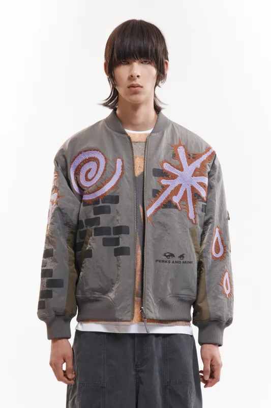 ADORNED REVERSIBLE BOMBER JACKET made by Perks And Mini Pty Ltd (P.A.M.)