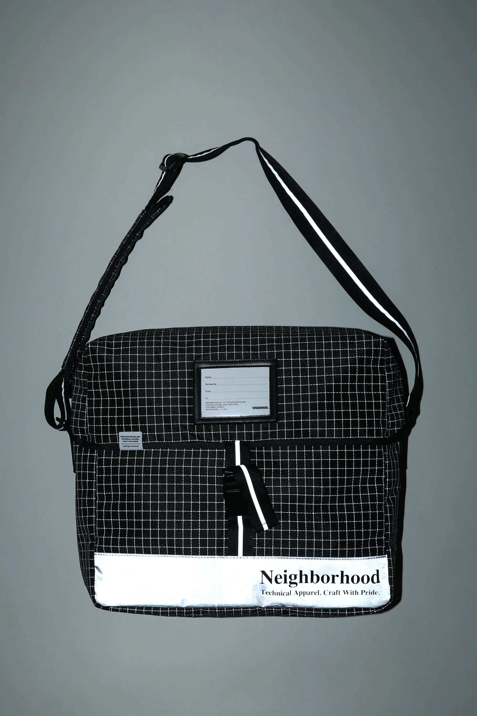REFLECTIVE MESSENGER SHOULDER BAG sold by Perks And Mini Pty Ltd (P.A.M.) product image thumbnail 3