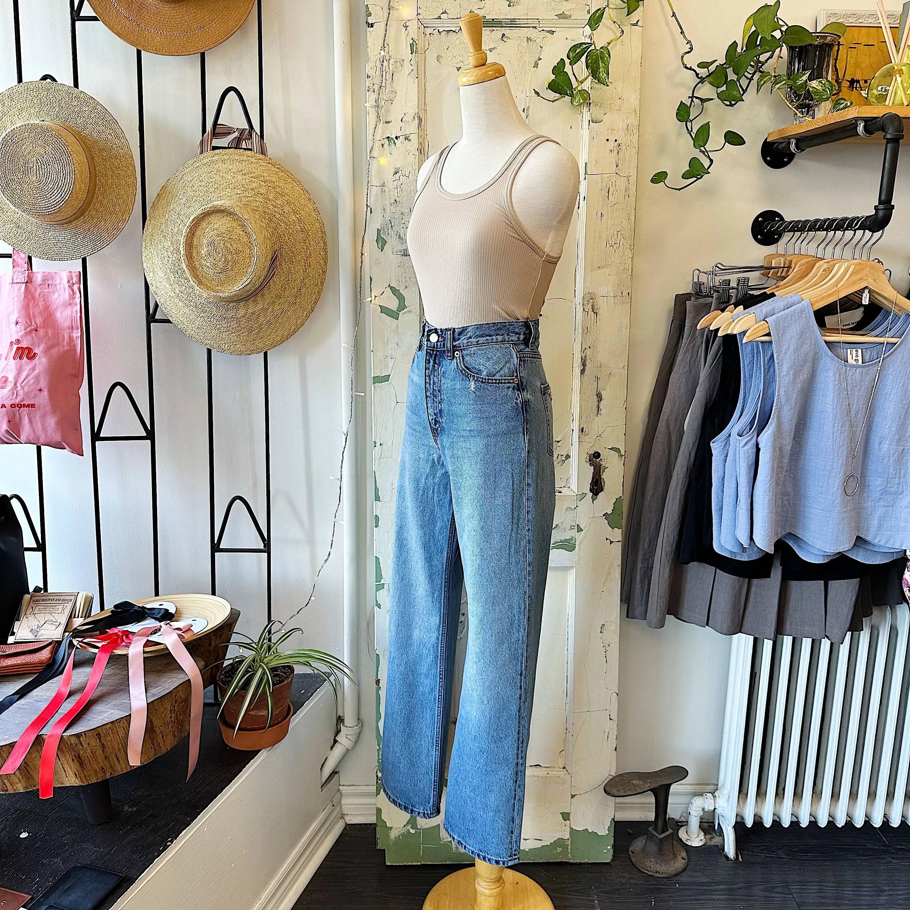 Dr. Denim // Echo Straight Leg Jeans Blue Jay sold by Coal Miner's Daughter product image thumbnail 2