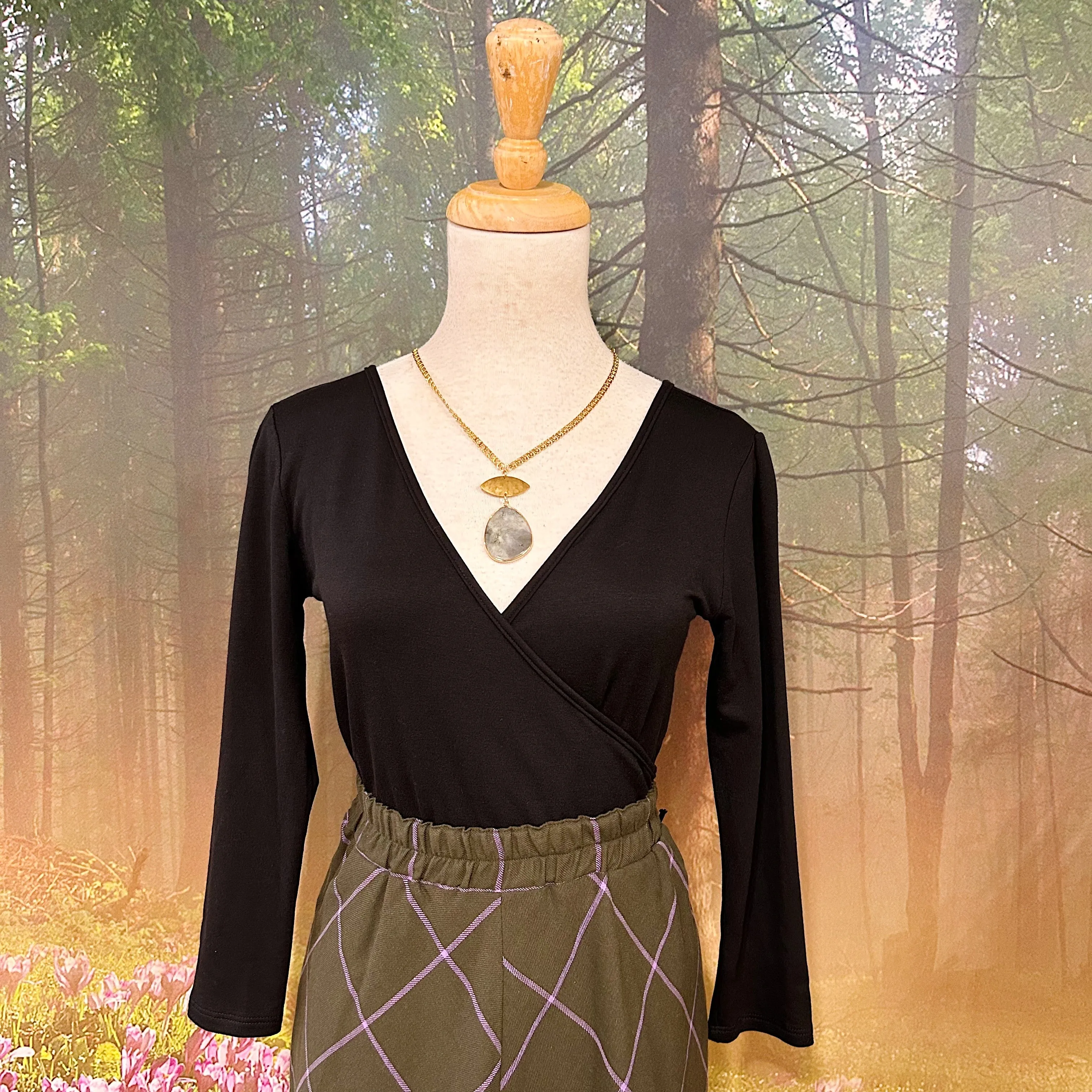 Meemoza // Lara Top Black sold by Coal Miner's Daughter product image thumbnail 3