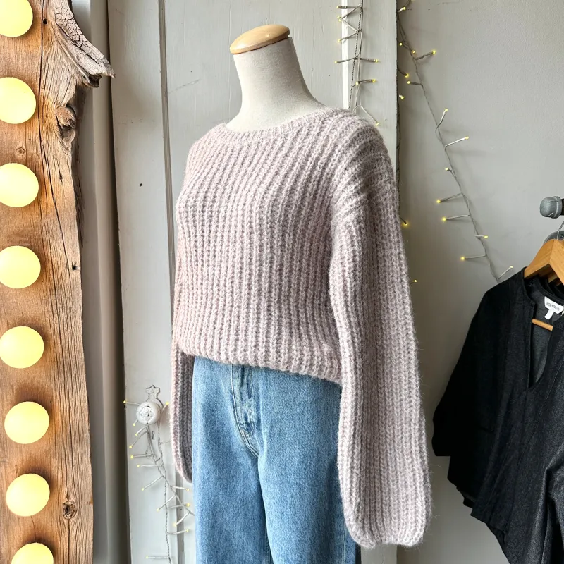 Gentle Fawn // Nadia Sweater Heather Pearl made by Gentle Fawn