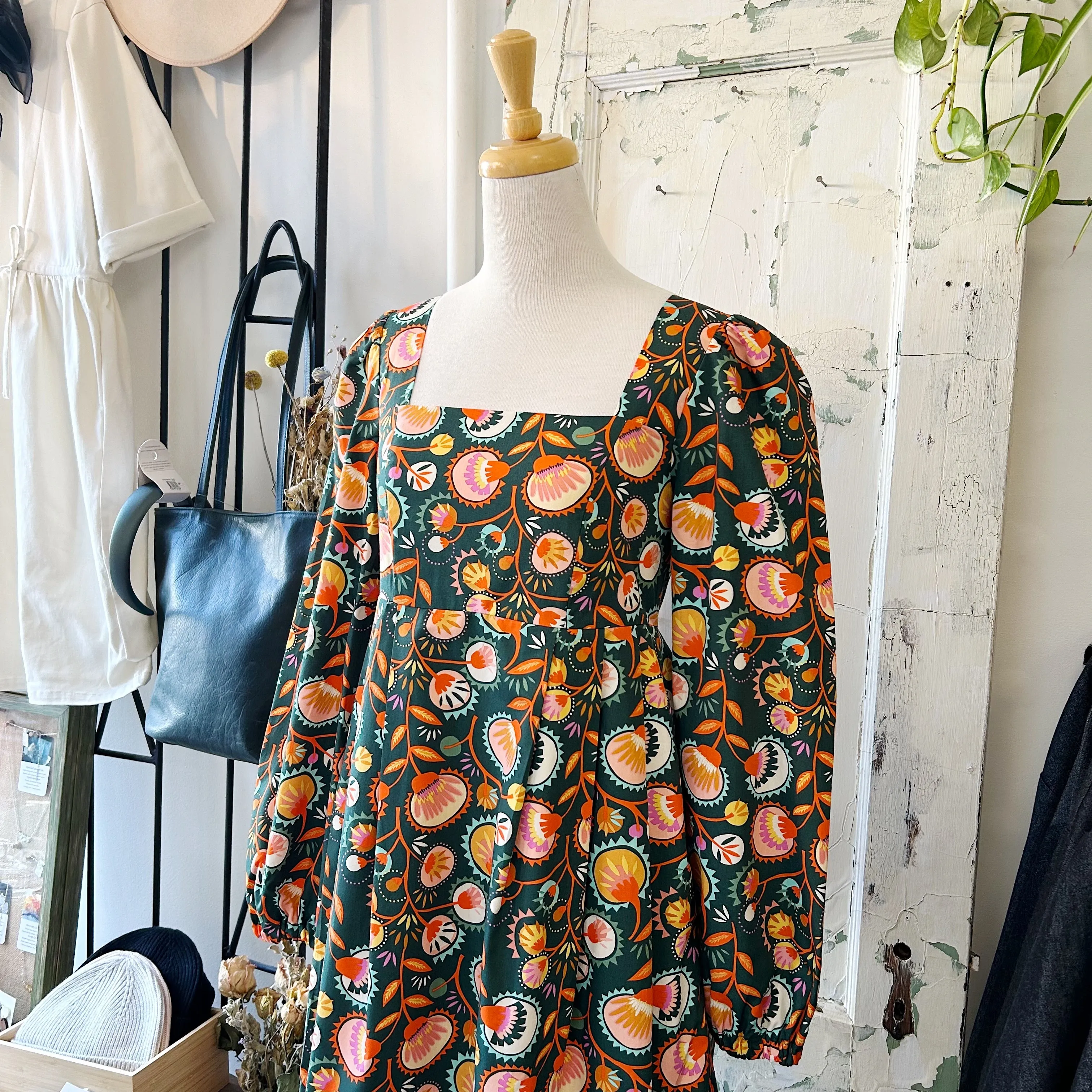 Birds of North America // Tailorbird Dress Triffids sold by Coal Miner's Daughter product image thumbnail 2