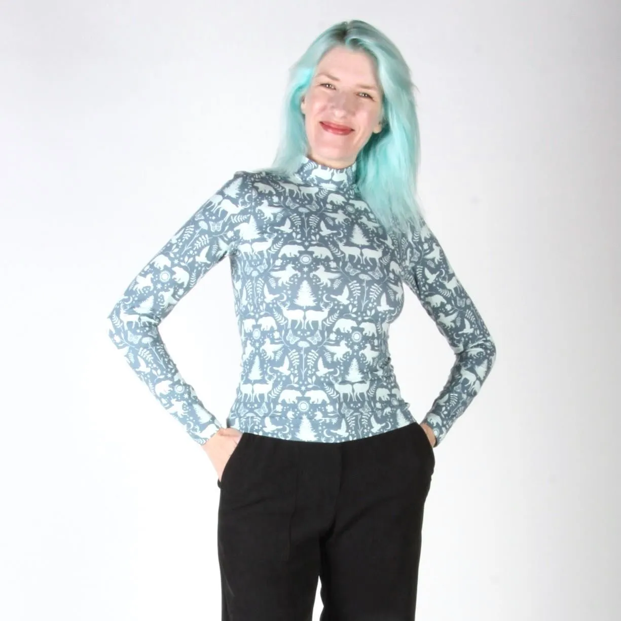 Birds of North America // Nunchie Top Borealis sold by Coal Miner's Daughter