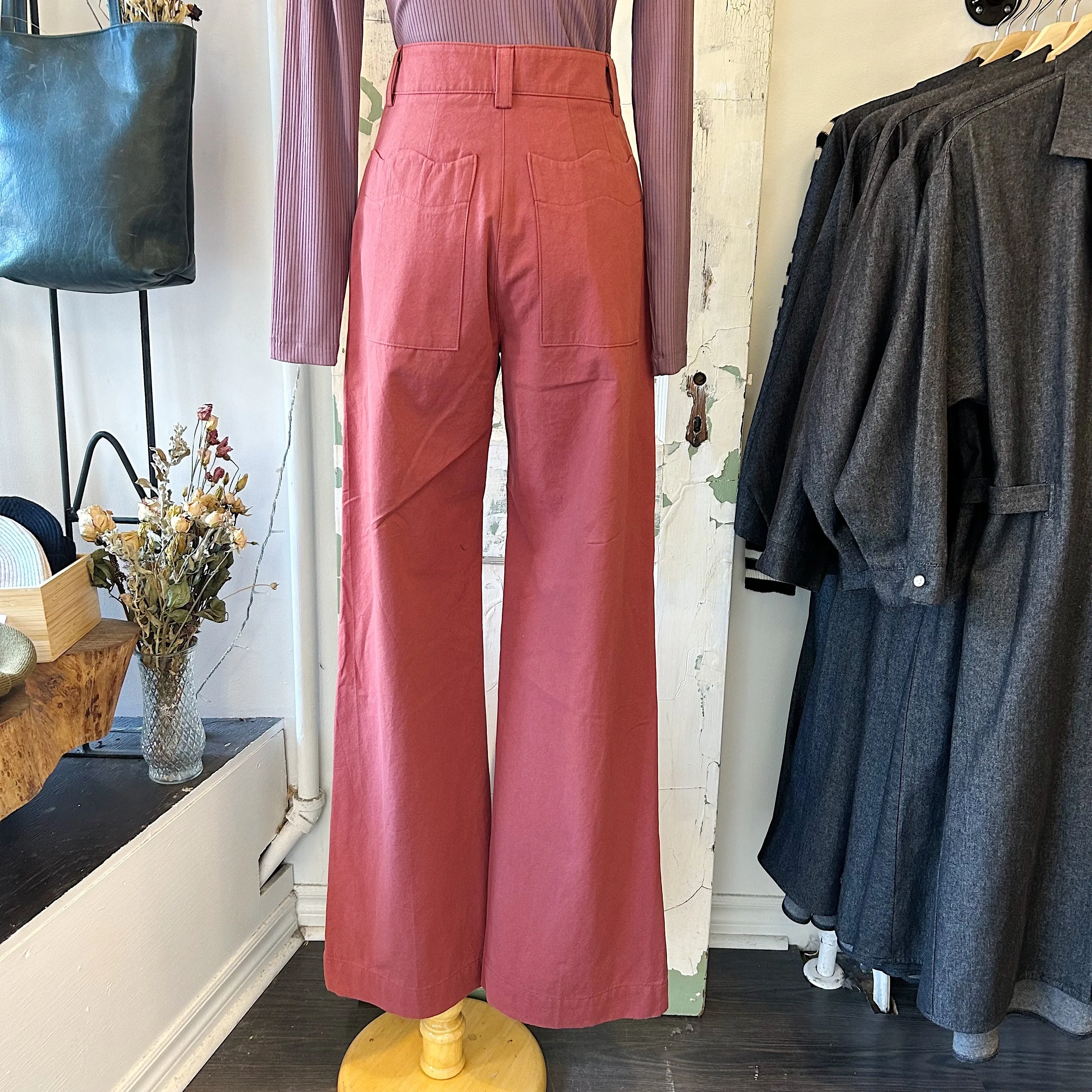 Birds of North America // Illadopsis Pants Rosewood sold by Coal Miner's Daughter product image thumbnail 2