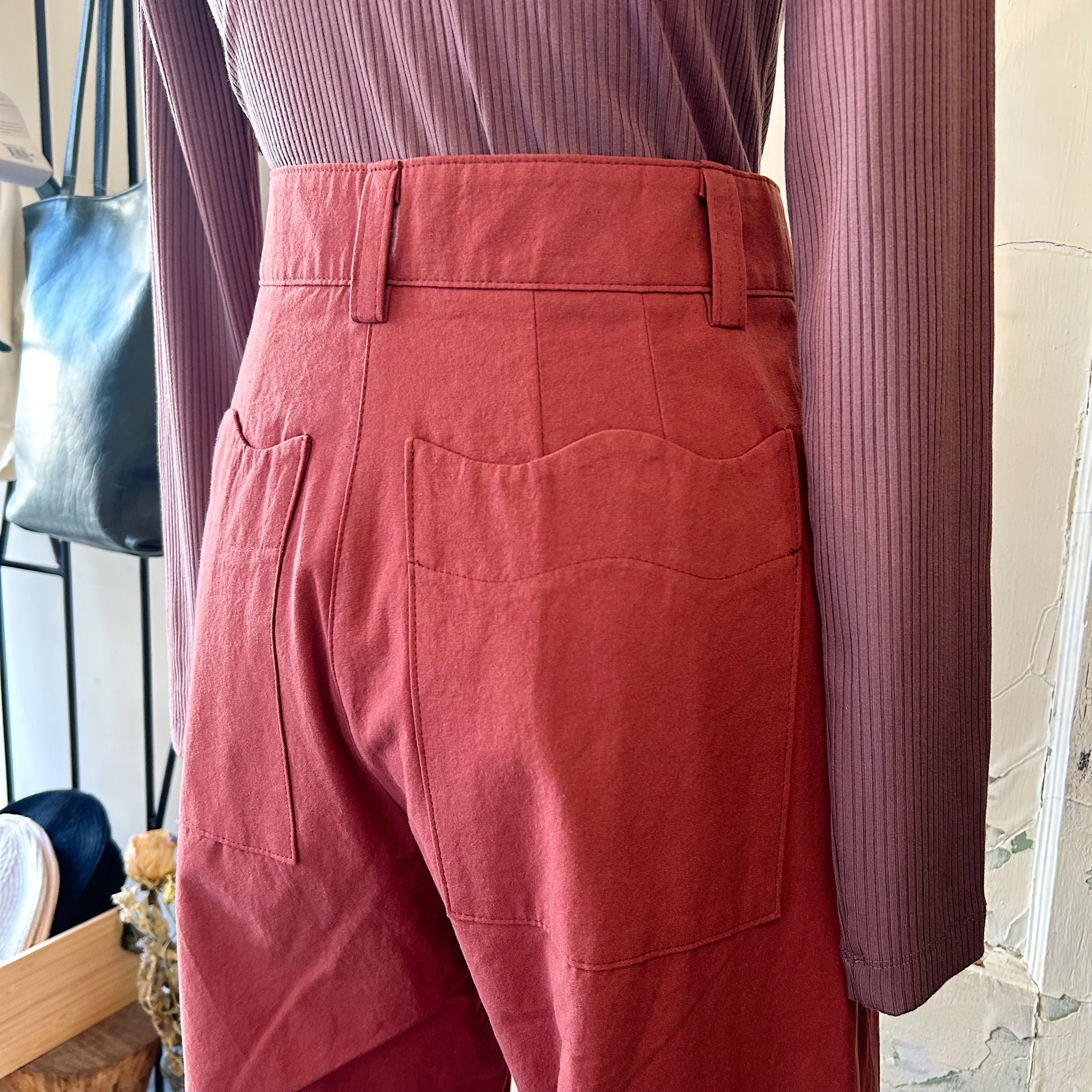 Birds of North America // Illadopsis Pants Rosewood sold by Coal Miner's Daughter product image thumbnail 5