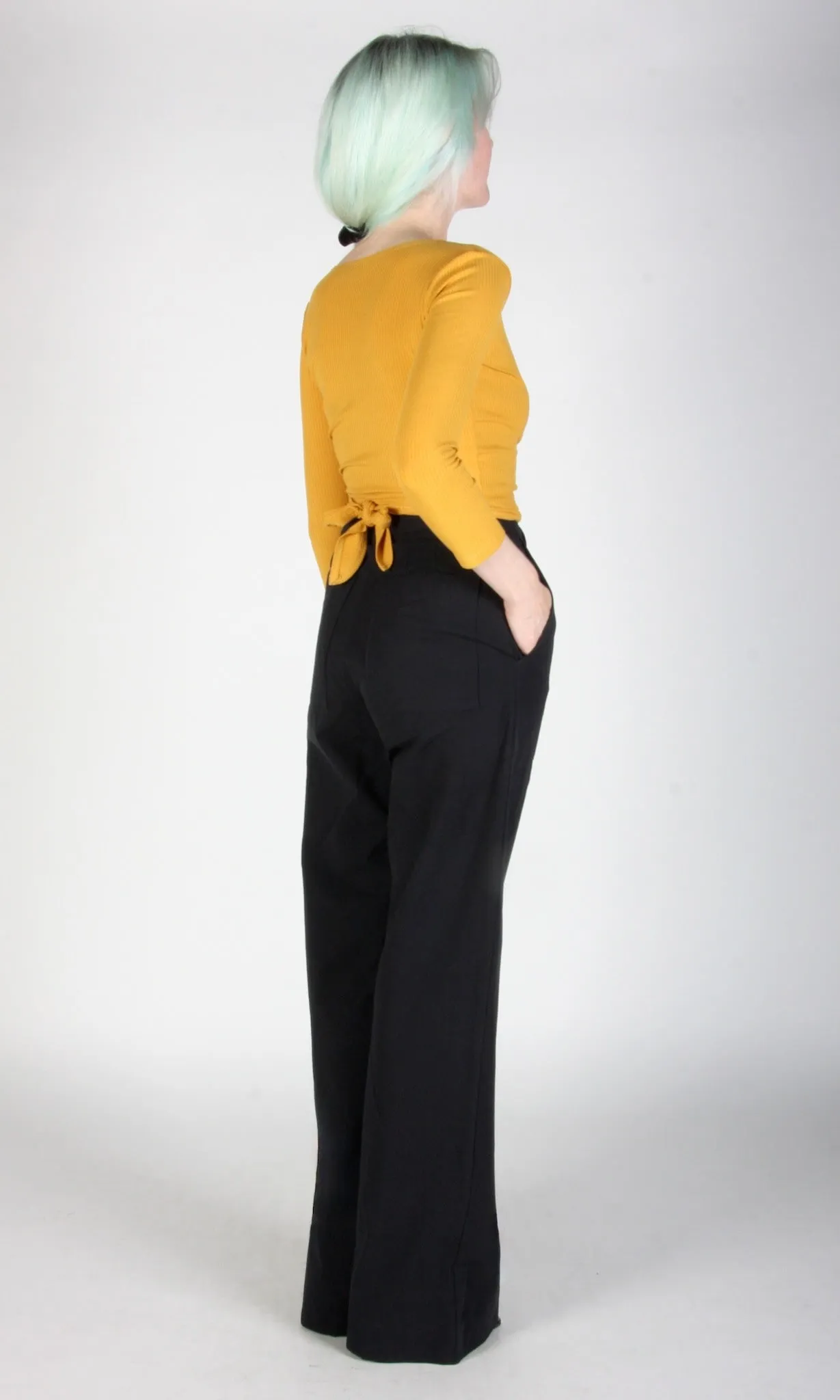 Birds of North America // Illadopsis Pants Black sold by Coal Miner's Daughter product image thumbnail 5