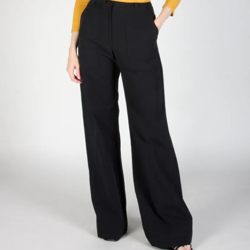 Birds of North America // Illadopsis Pants Black sold by Coal Miner's Daughter