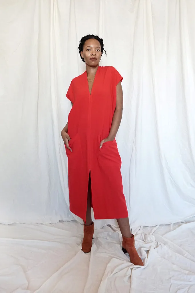 Ursa Minor // Genny Dress Red sold by Coal Miner's Daughter product image thumbnail 3