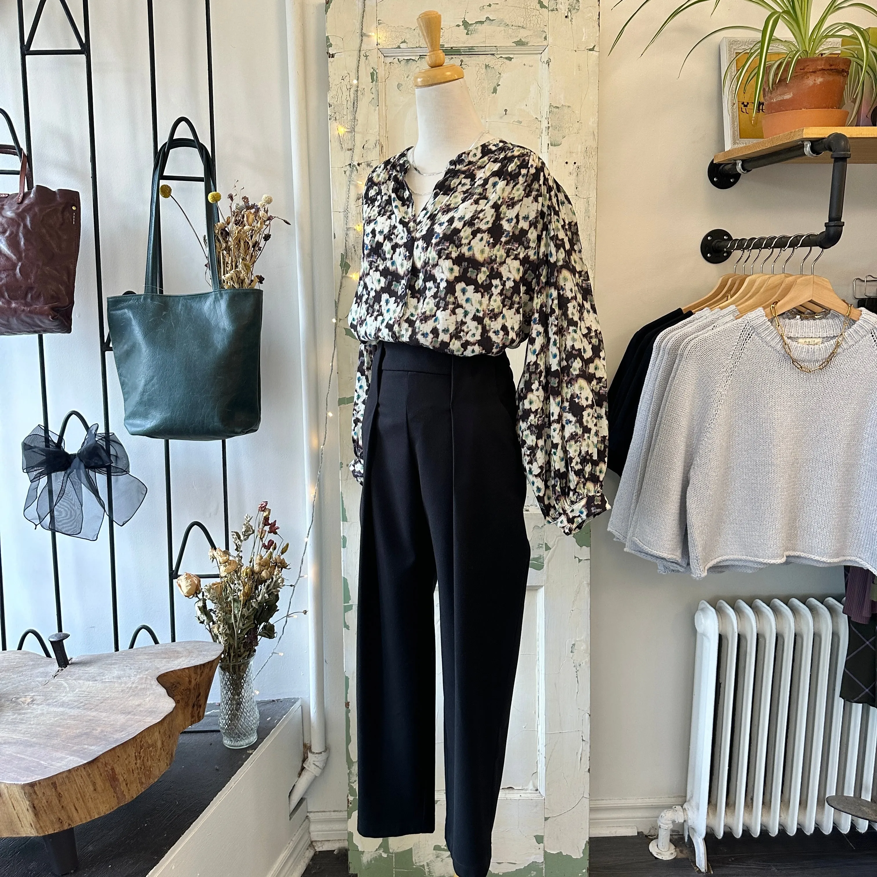 Bodybag by Jude // Olden Pants Flannel Black LAST SIZE L sold by Coal Miner's Daughter