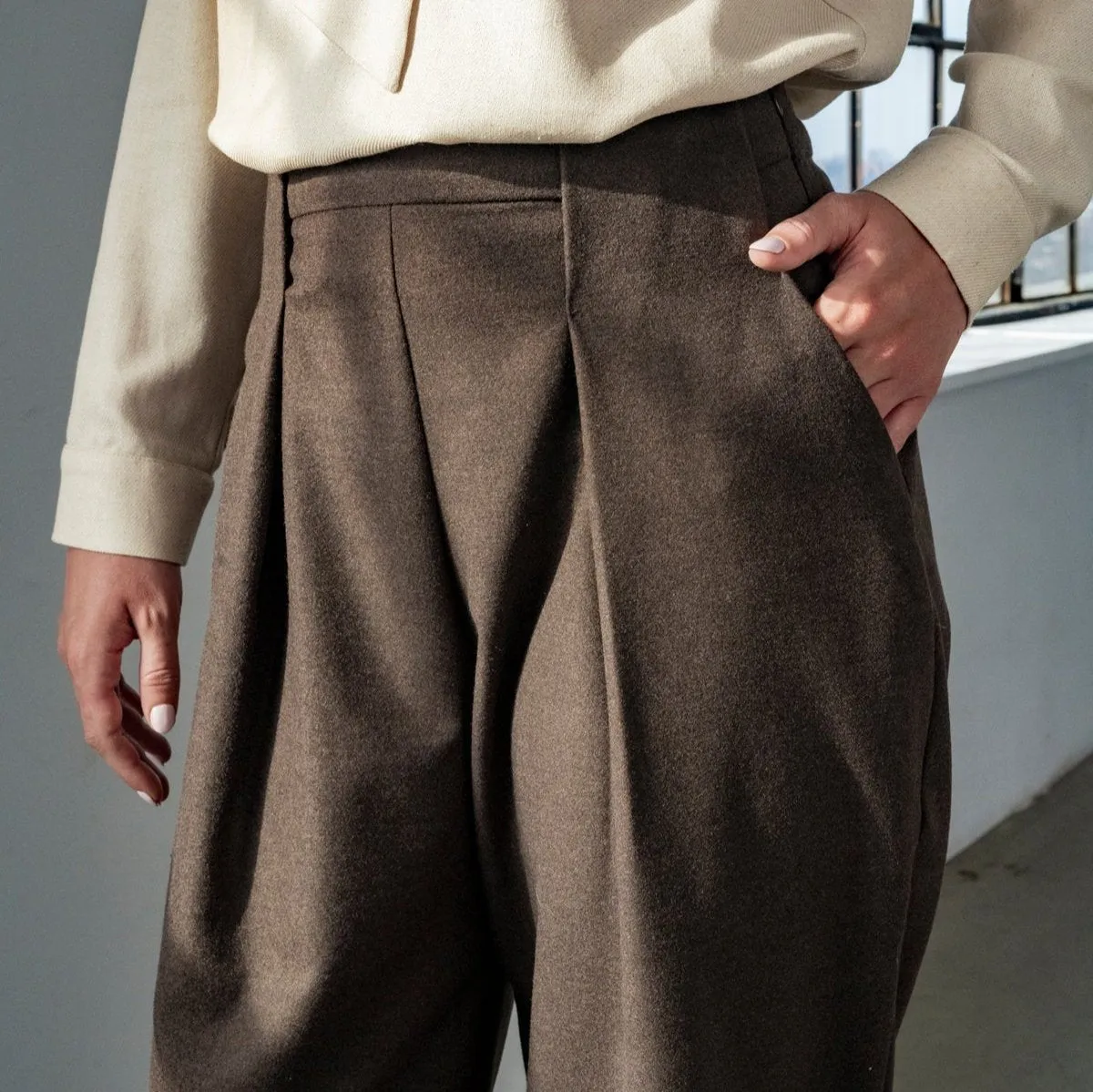 Bodybag by Jude // Olden Pants Brown sold by Coal Miner's Daughter product image thumbnail 4