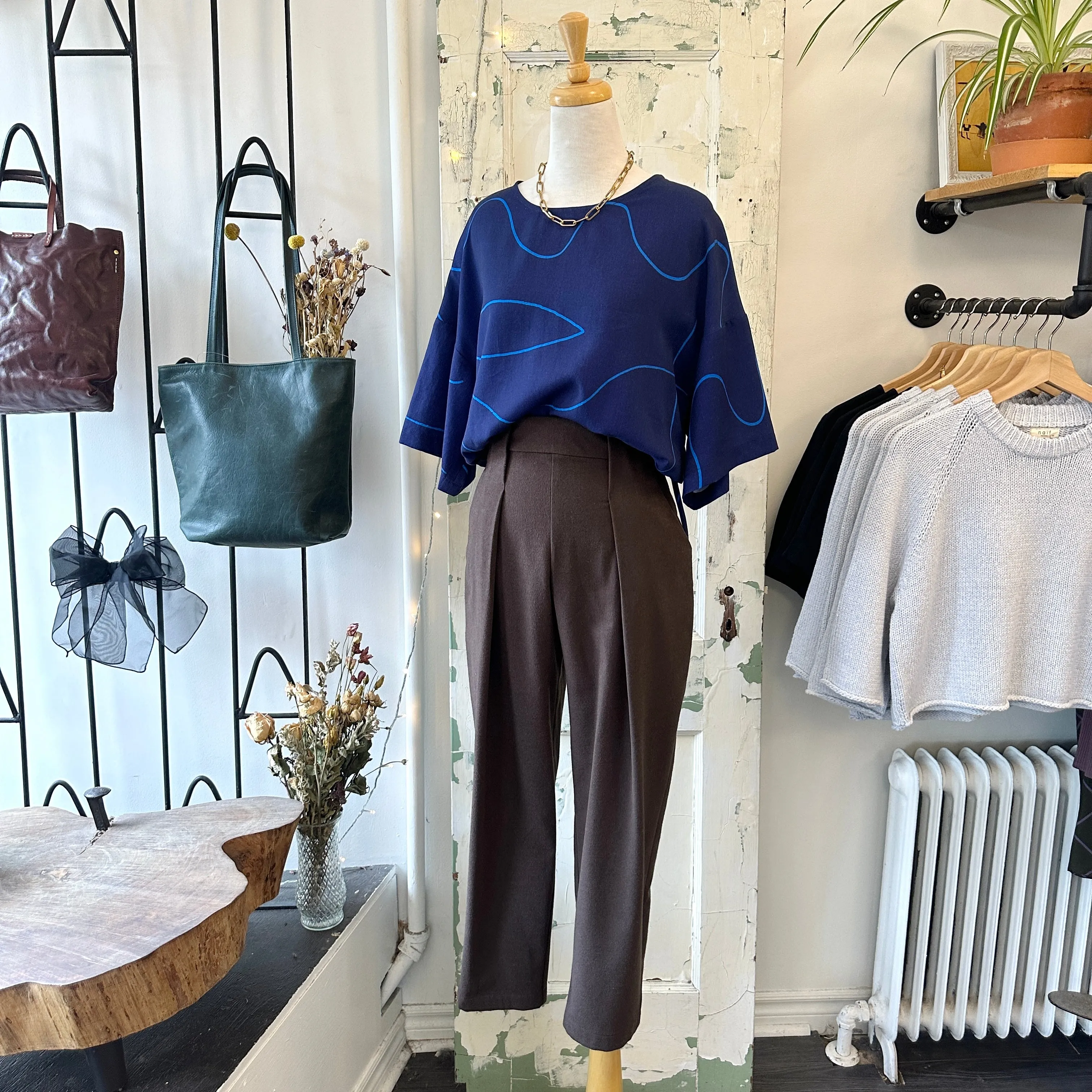 Bodybag by Jude // Olden Pants Brown sold by Coal Miner's Daughter