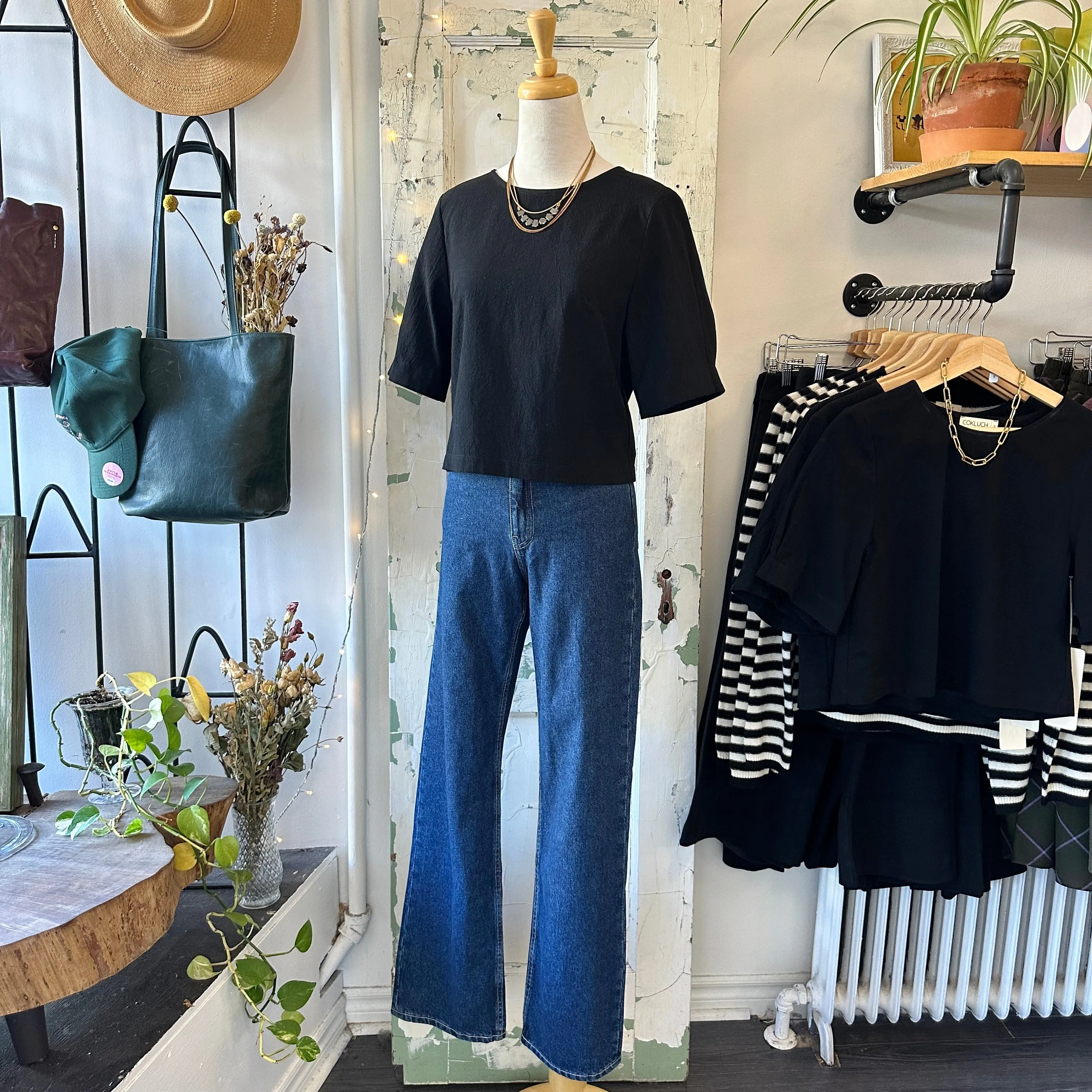 Dr. Denim // Echo Straight Leg Jeans Pebble Dark Retro sold by Coal Miner's Daughter product image thumbnail 2