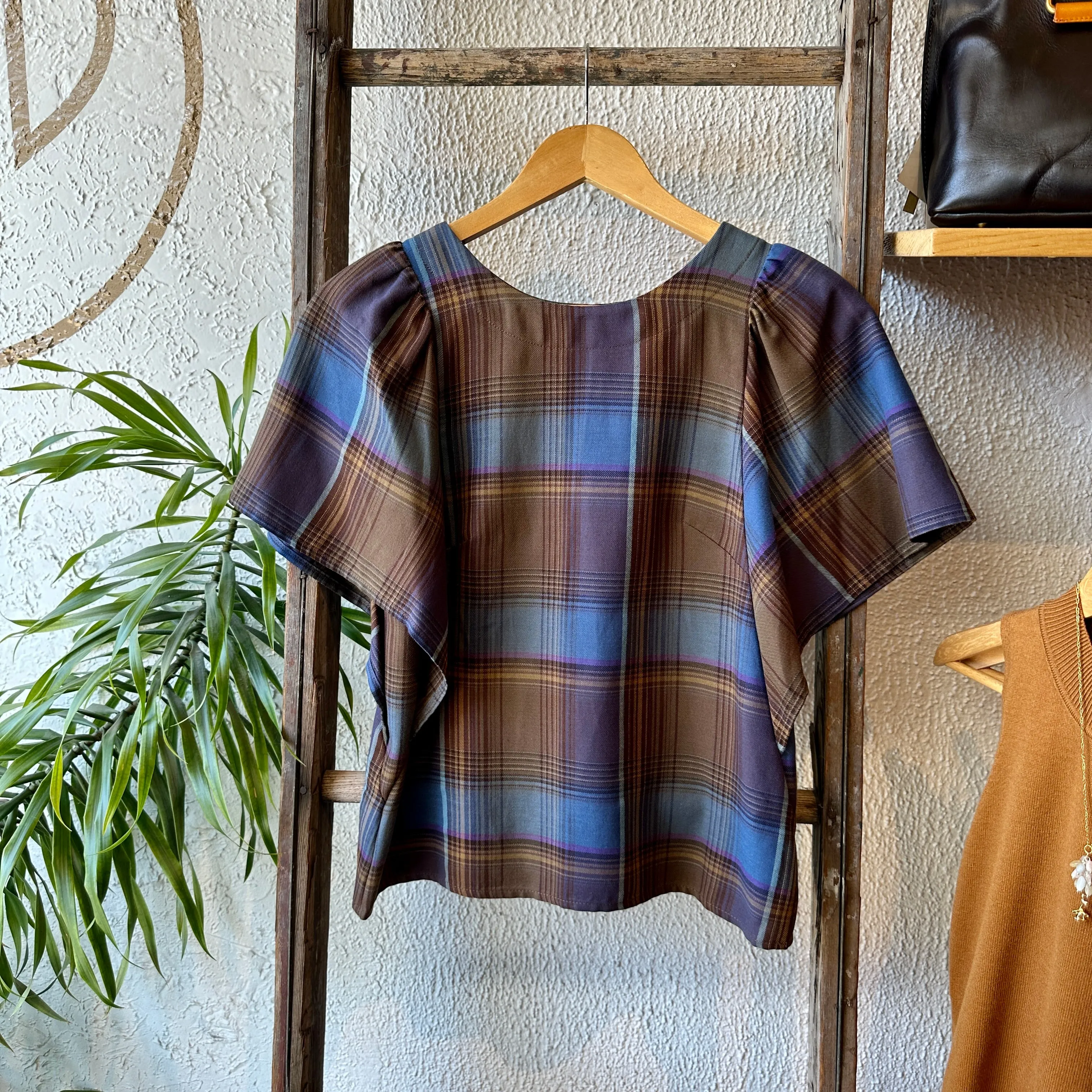 Cokluch // Divine Top Plaid sold by Coal Miner's Daughter product image thumbnail 2