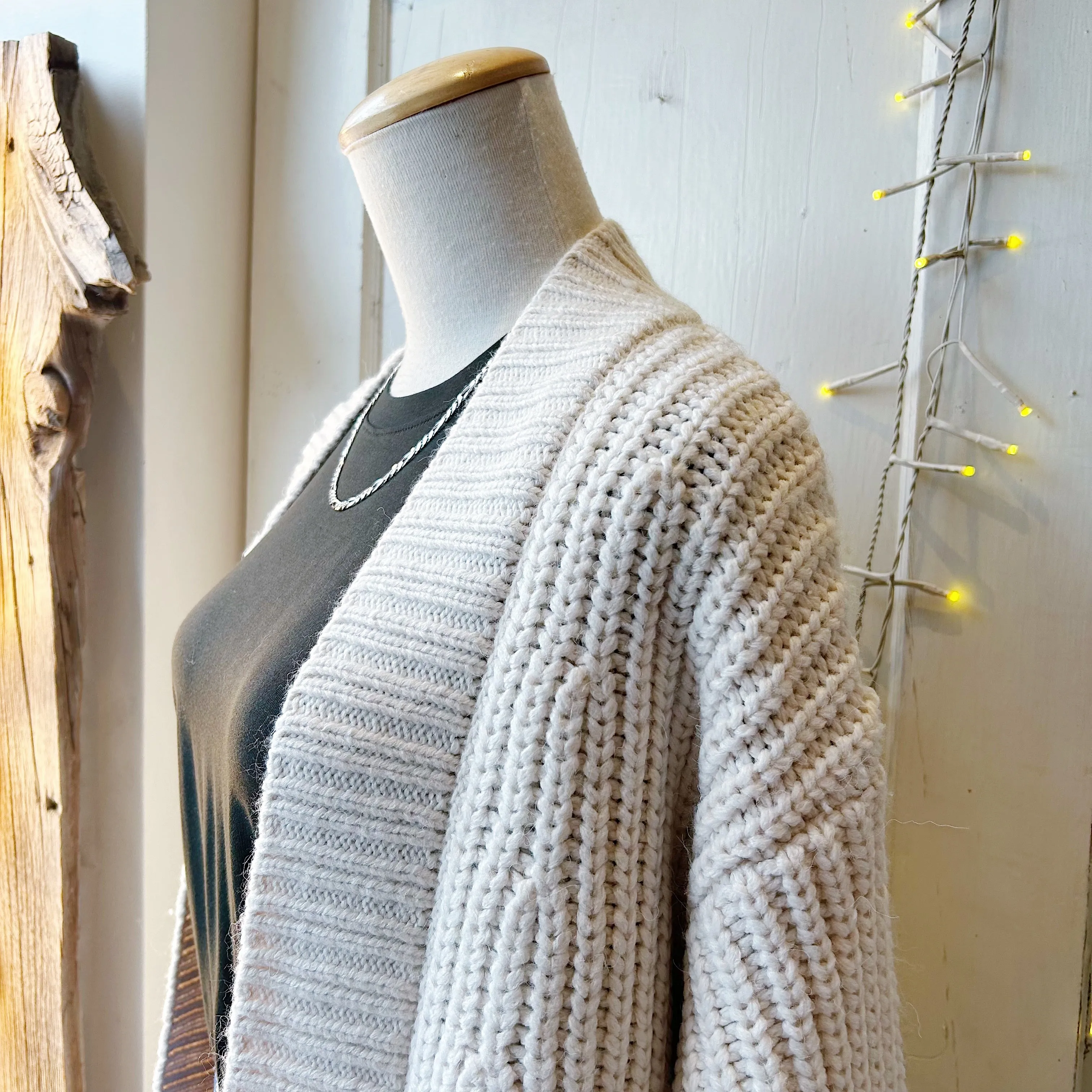 Gentle Fawn // Lauren Cardigan Cream sold by Coal Miner's Daughter product image thumbnail 4