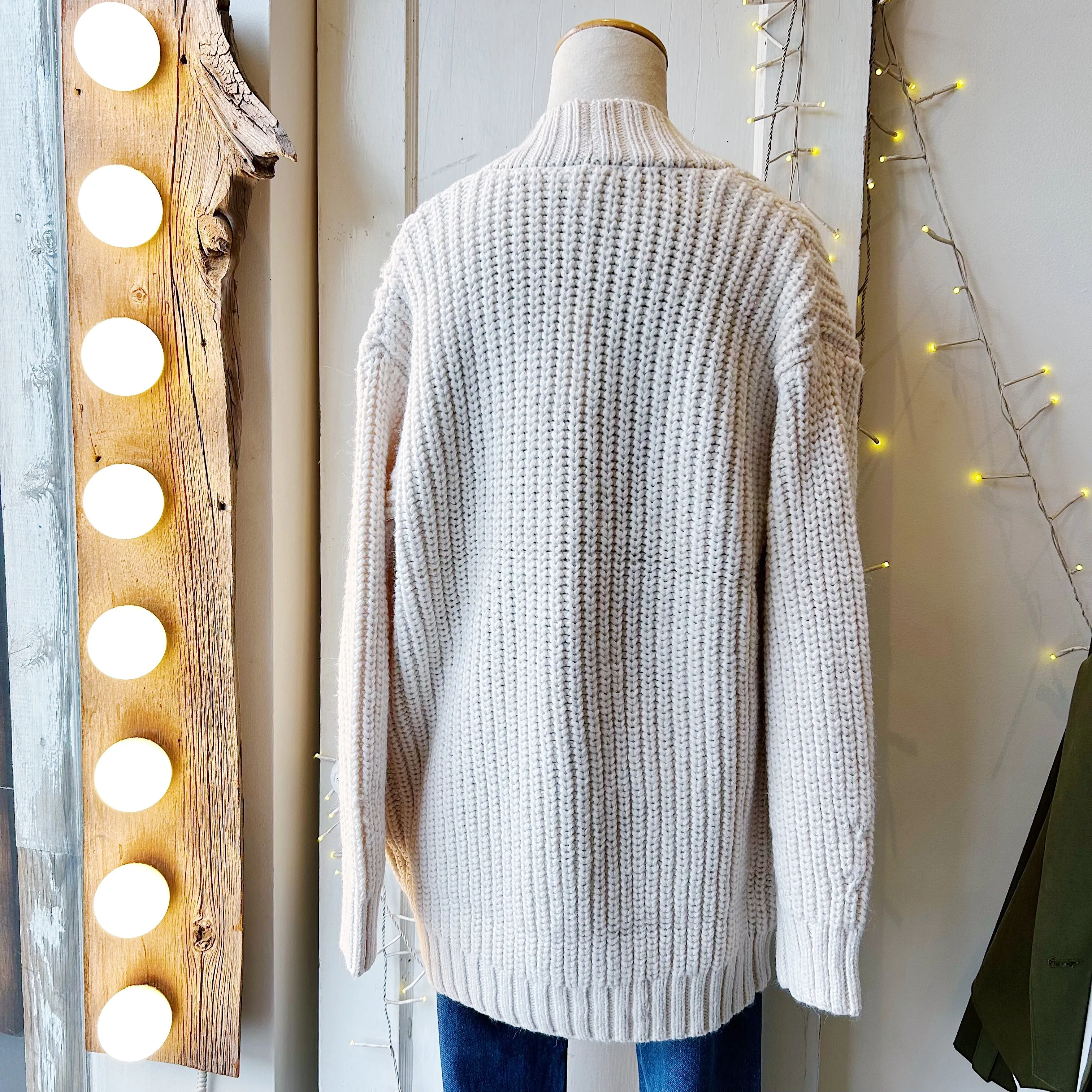 Gentle Fawn // Lauren Cardigan Cream sold by Coal Miner's Daughter product image thumbnail 3