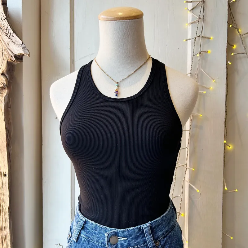 Gentle Fawn // Ronan Top Black sold by Coal Miner's Daughter