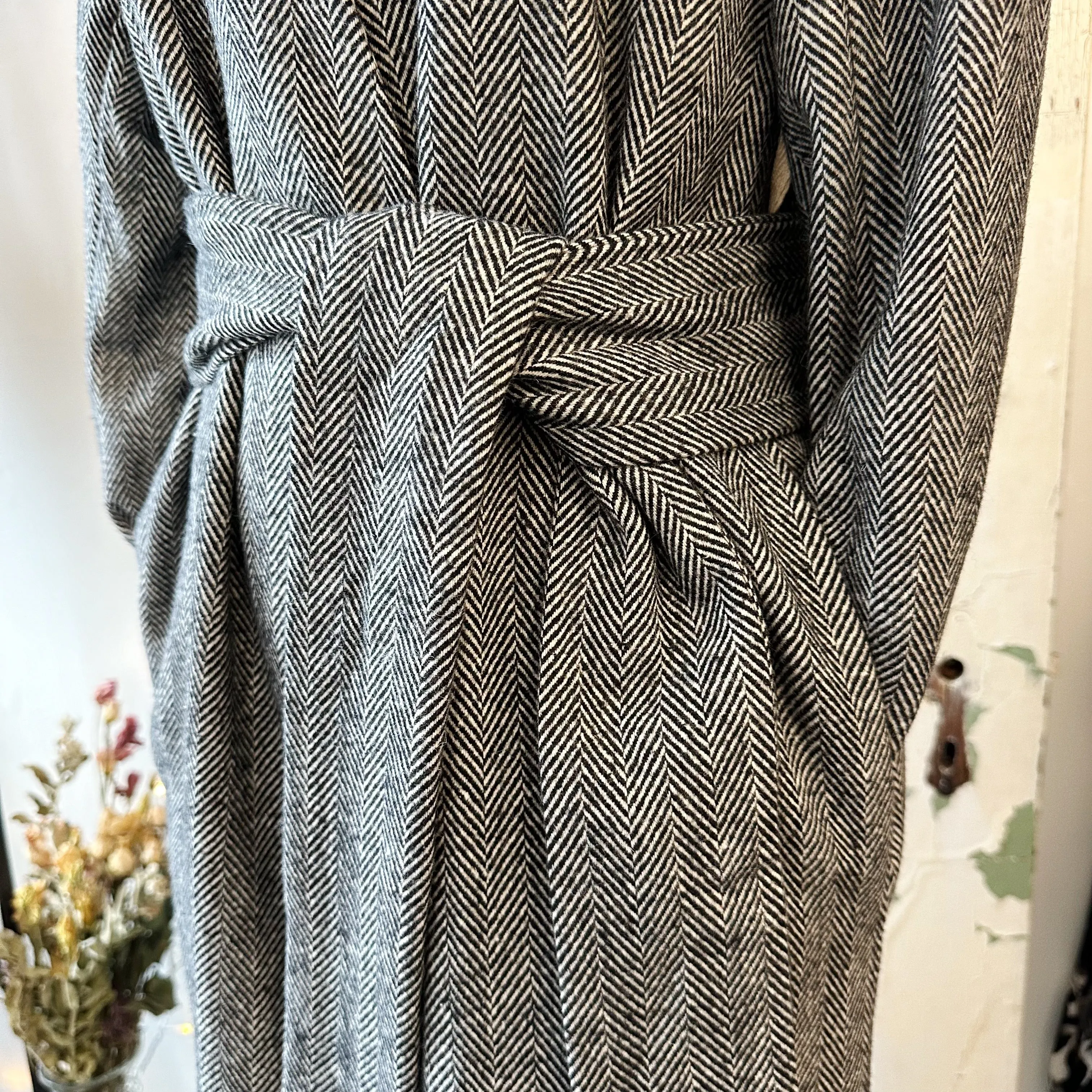 Bodybag by Jude // Dixon Coat Herringbone sold by Coal Miner's Daughter product image thumbnail 3