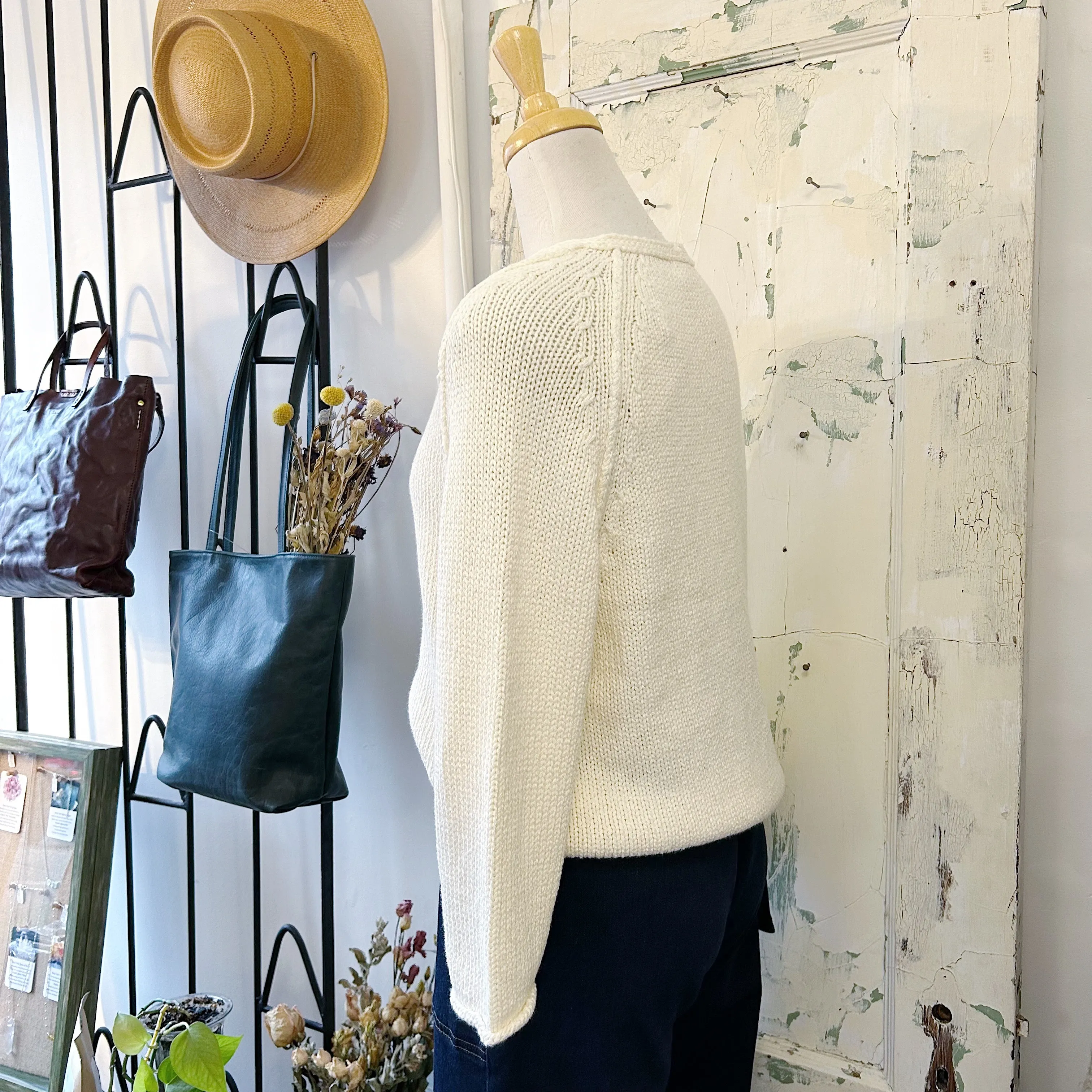 Naïf // Estelle Sweater Ivory sold by Coal Miner's Daughter product image thumbnail 4