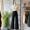 Yoga Jeans // Lily High Rise Wide Black sold by Coal Miner's Daughter