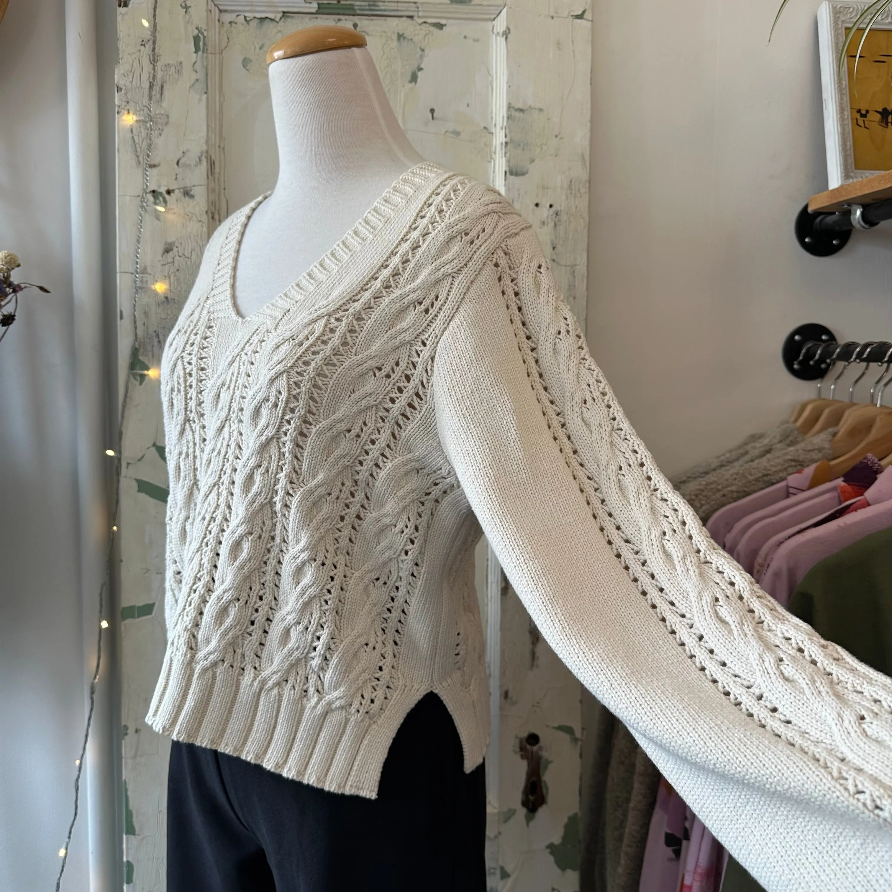 Atelier Reve // Gabril Sweater Birch sold by Coal Miner's Daughter product image thumbnail 4