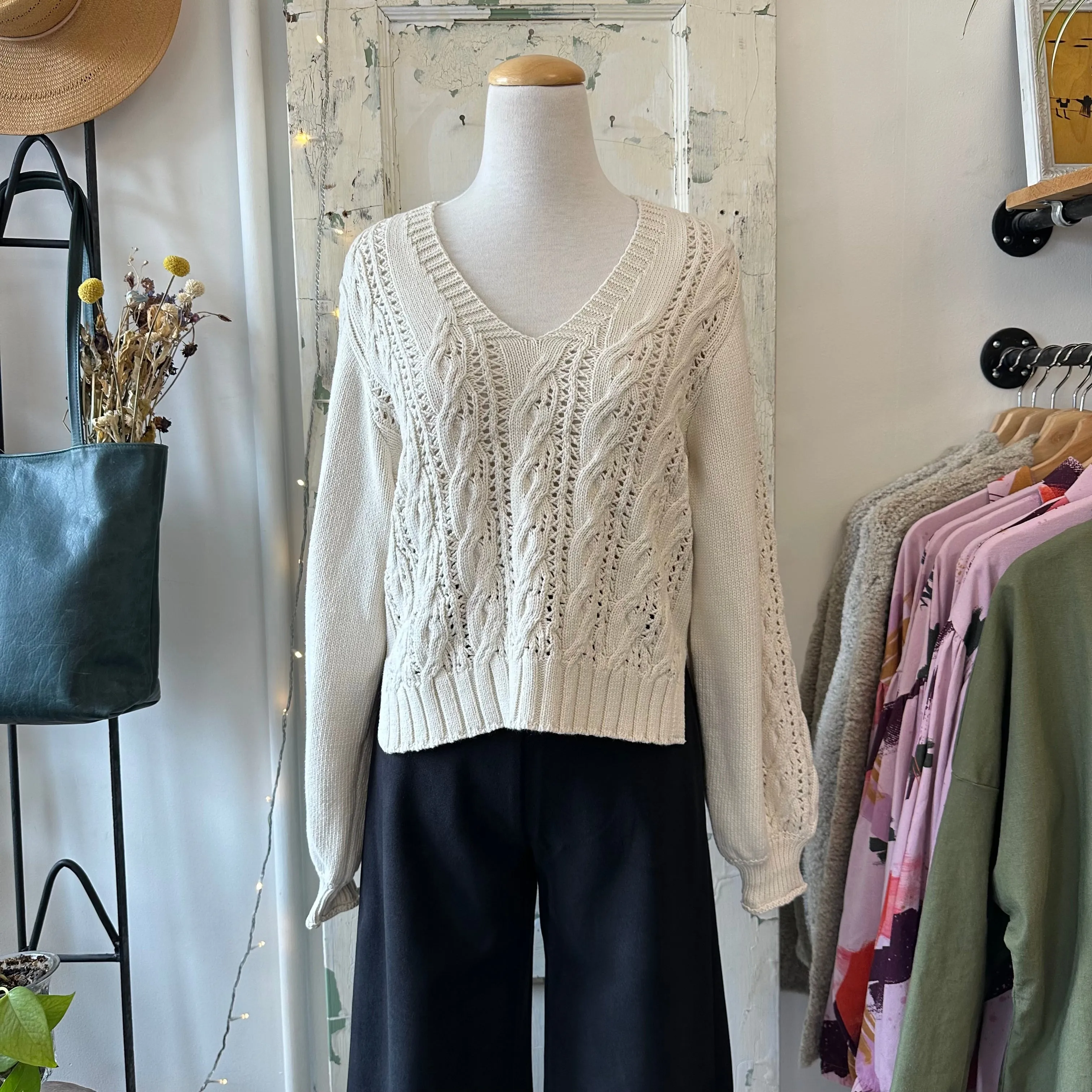 Atelier Reve // Gabril Sweater Birch sold by Coal Miner's Daughter