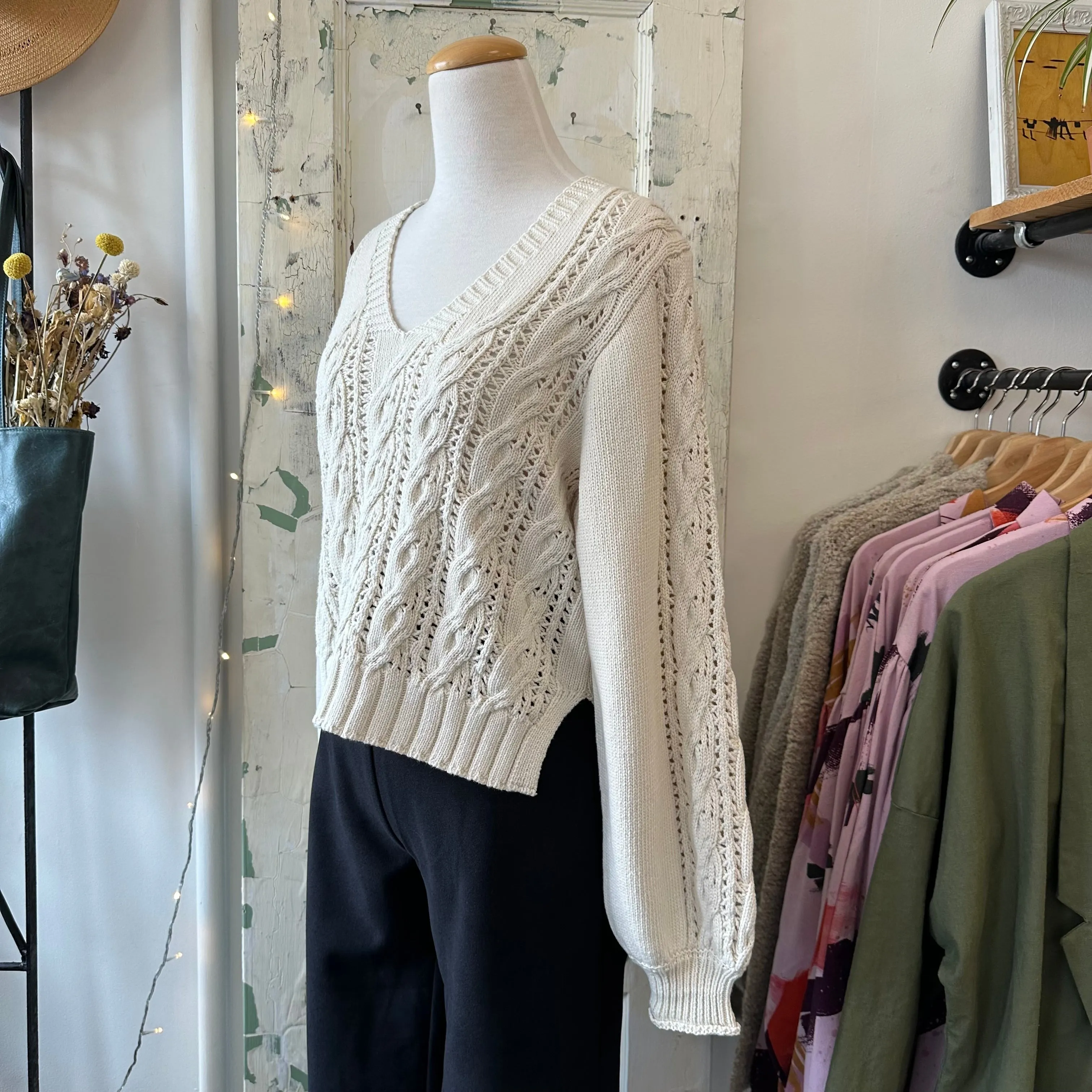 Atelier Reve // Gabril Sweater Birch sold by Coal Miner's Daughter product image thumbnail 3