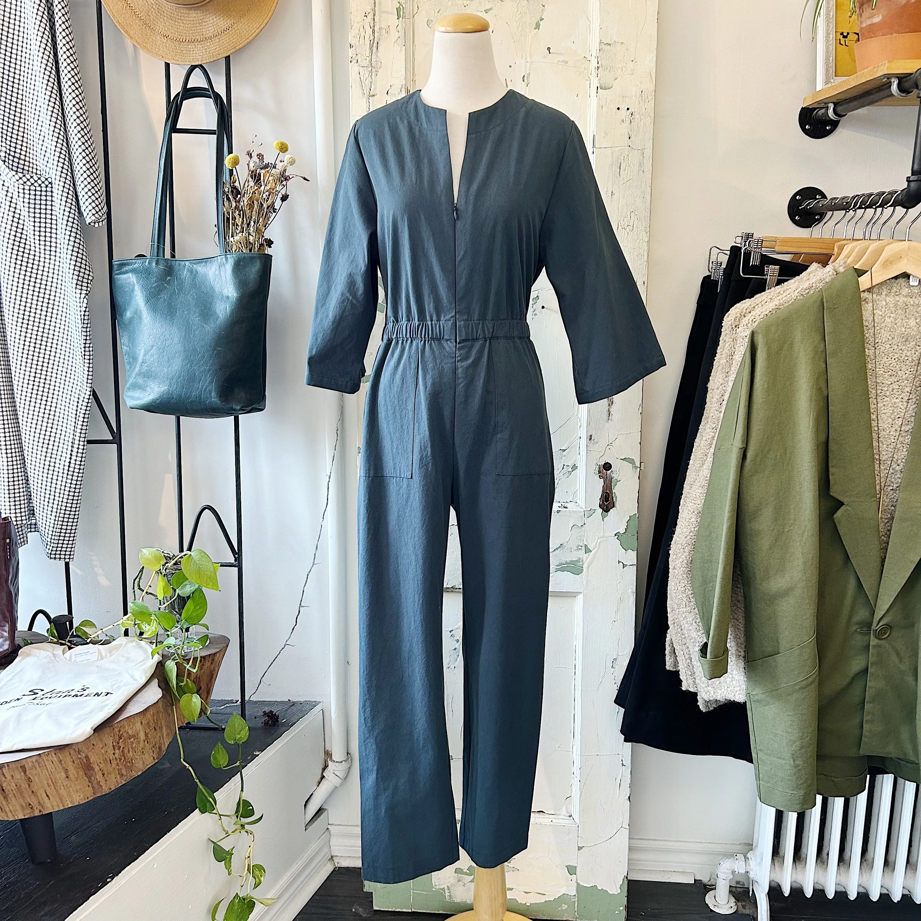 Dagg & Stacey // Nova Jumpsuit Marine sold by Coal Miner's Daughter