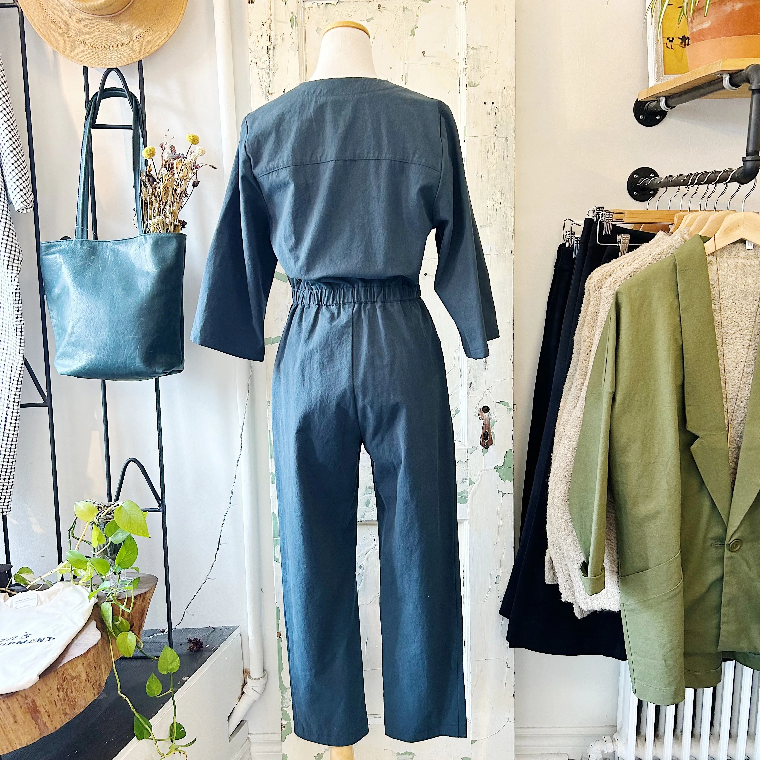 Dagg & Stacey // Nova Jumpsuit Marine sold by Coal Miner's Daughter product image thumbnail 3
