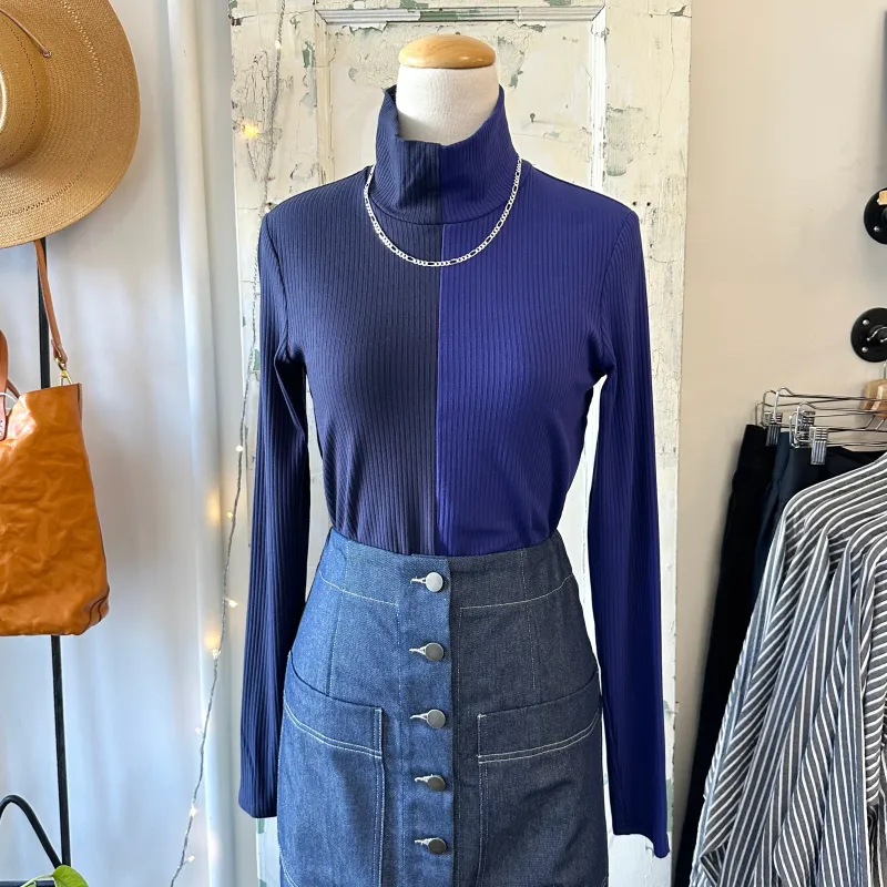 Eve Gravel // Hood Top Cobalt/Blueberry sold by Coal Miner's Daughter