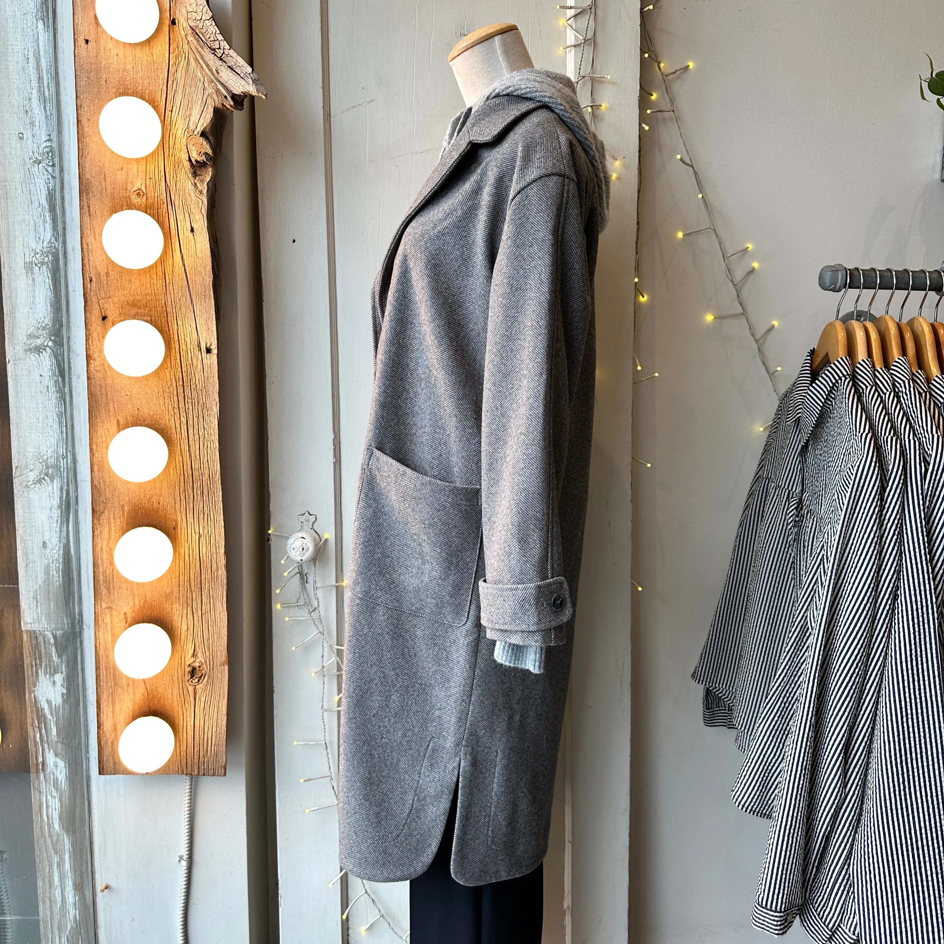 Gentle Fawn // Jude Coat Herringbone sold by Coal Miner's Daughter product image thumbnail 2