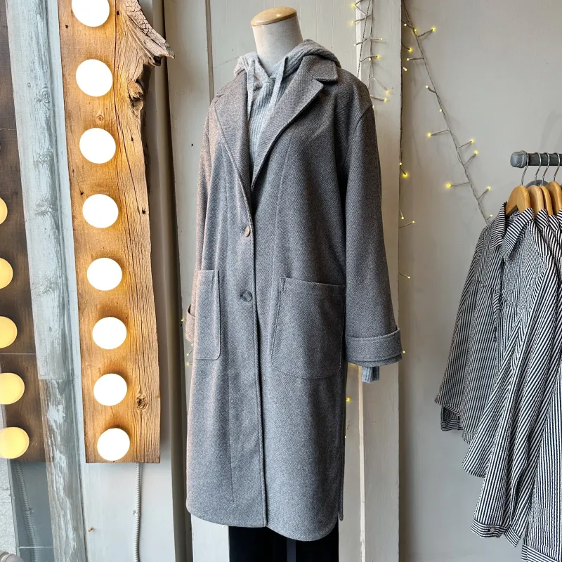 Gentle Fawn // Jude Coat Herringbone sold by Coal Miner's Daughter