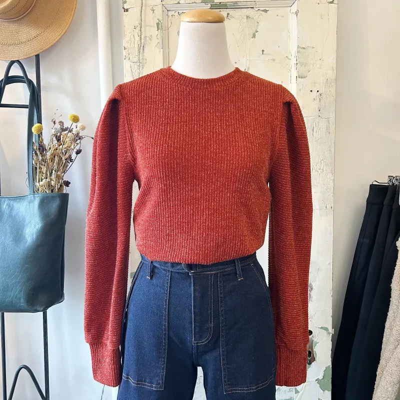 Dagg & Stacey // Margo Sweater Chilli sold by Coal Miner's Daughter