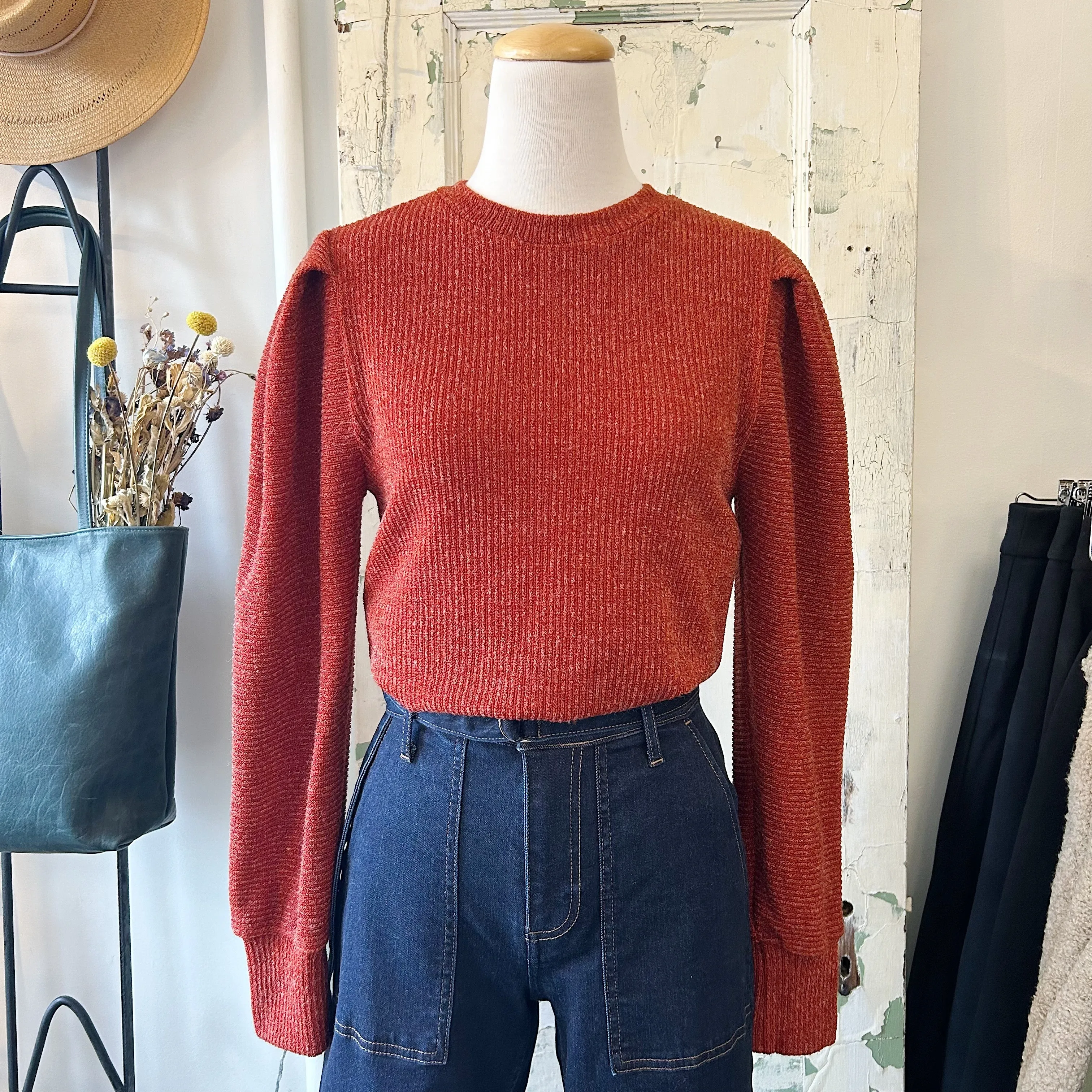 Dagg & Stacey // Margo Sweater Chilli sold by Coal Miner's Daughter