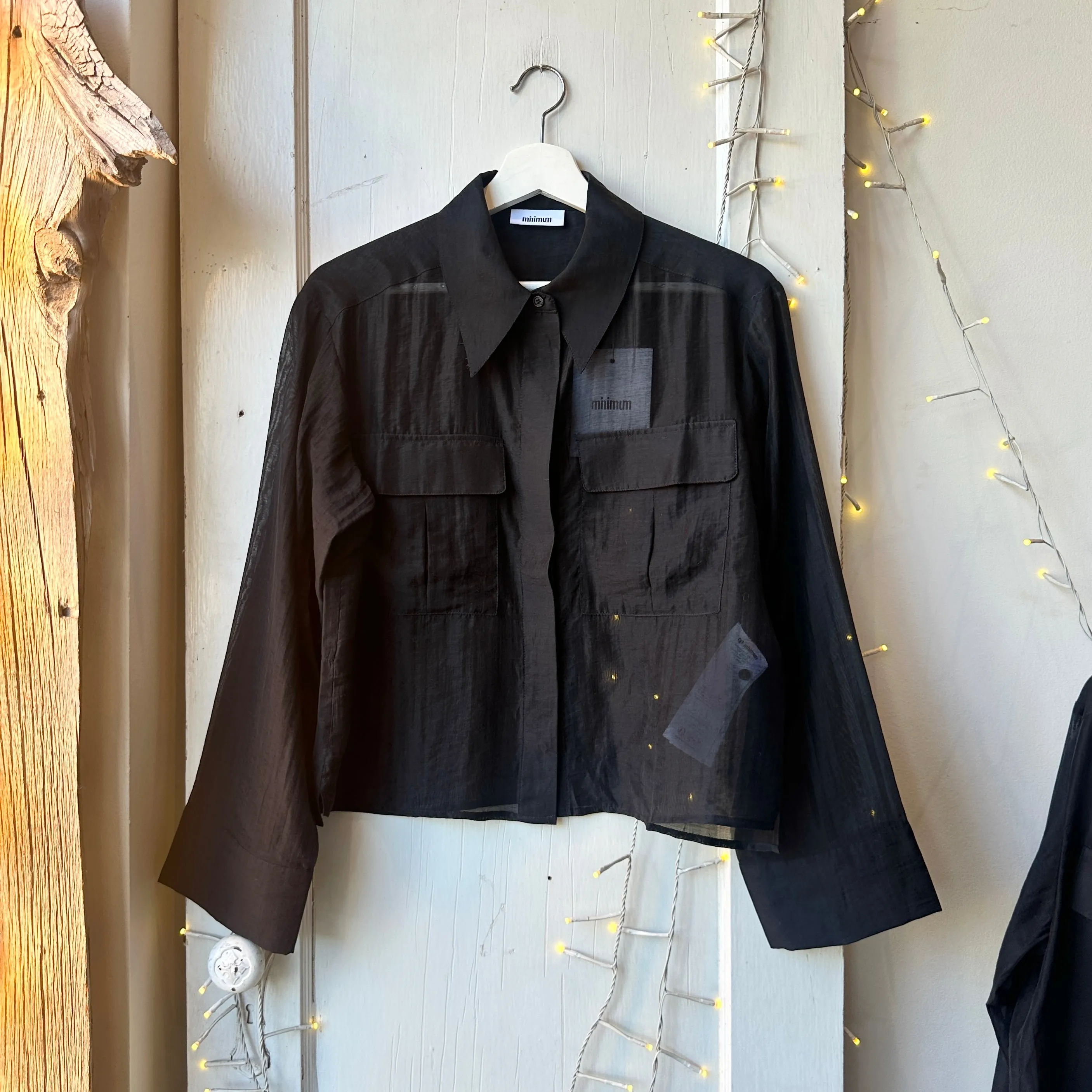 Minimum // Kiras Shirt Black sold by Coal Miner's Daughter product image thumbnail 2