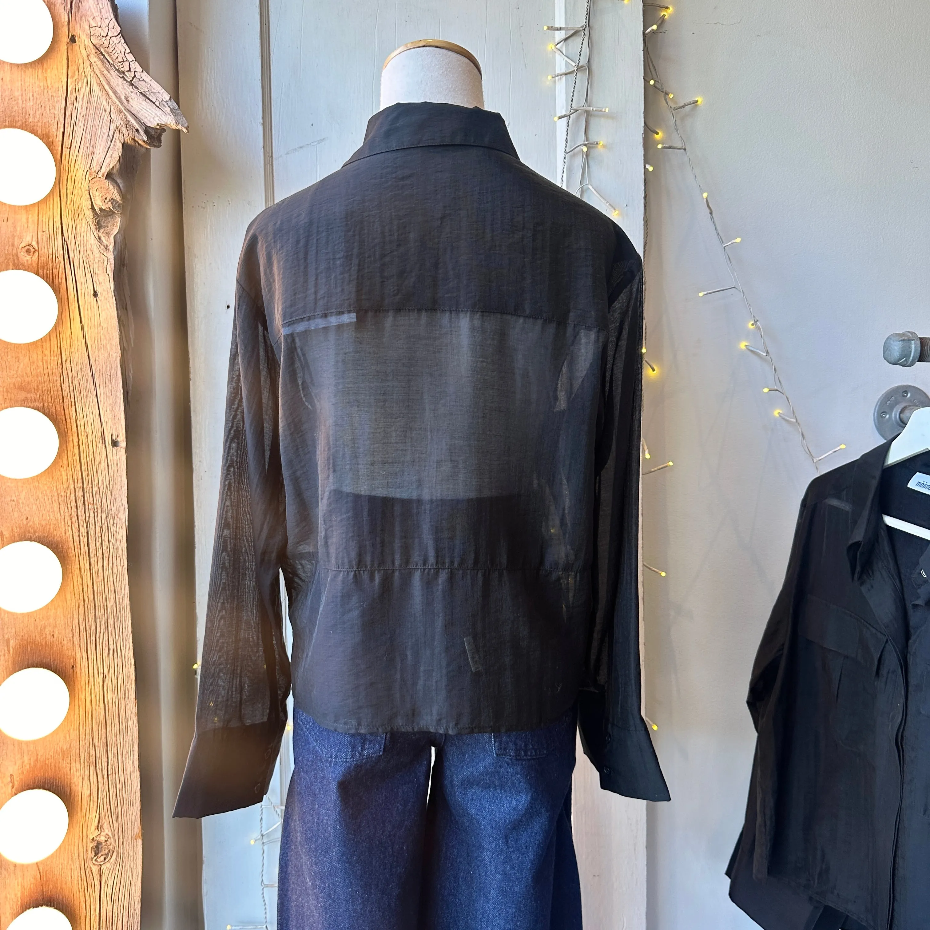 Minimum // Kiras Shirt Black sold by Coal Miner's Daughter product image thumbnail 5