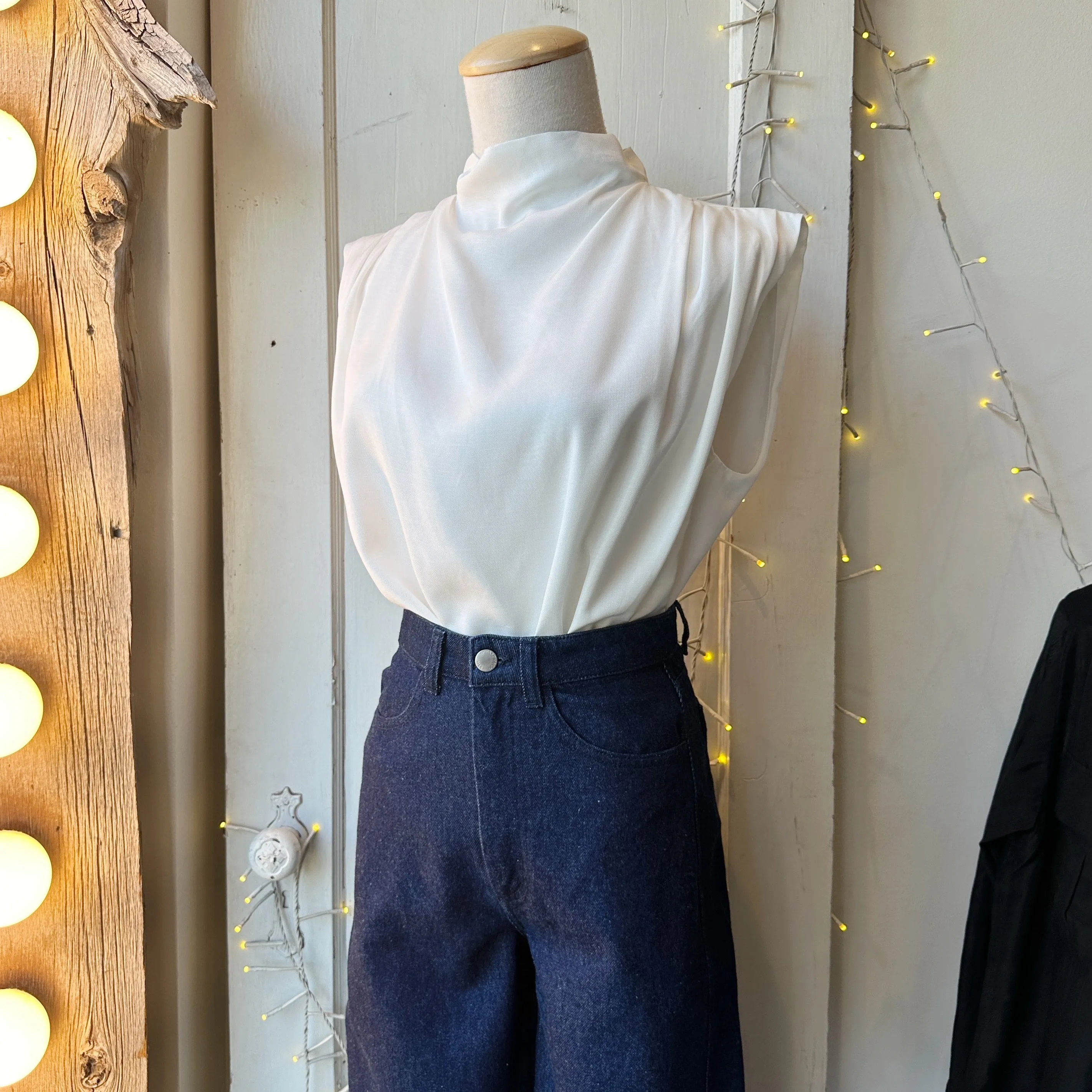 Melissa Nepton // Ava Top Off White sold by Coal Miner's Daughter product image thumbnail 3