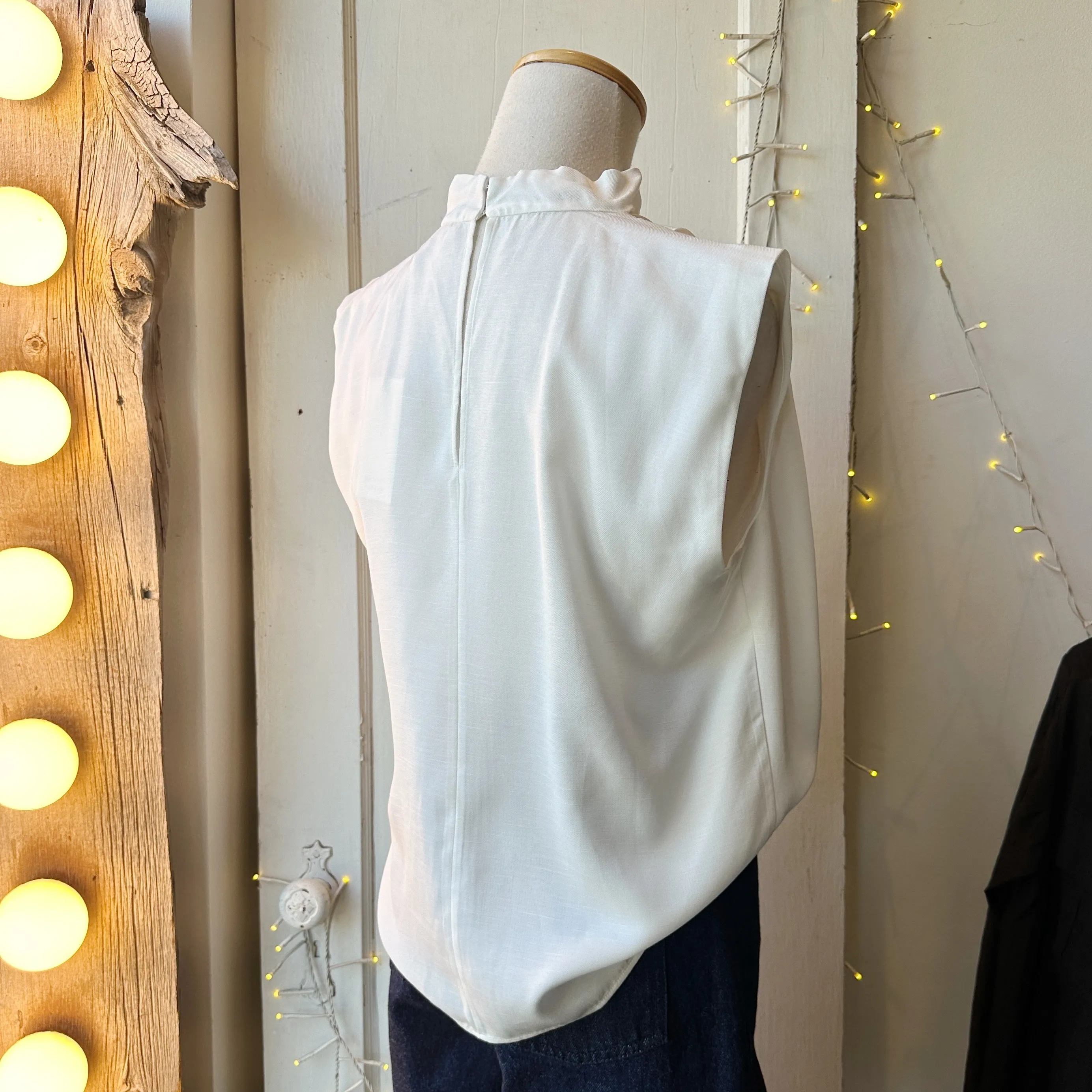 Melissa Nepton // Ava Top Off White sold by Coal Miner's Daughter product image thumbnail 5